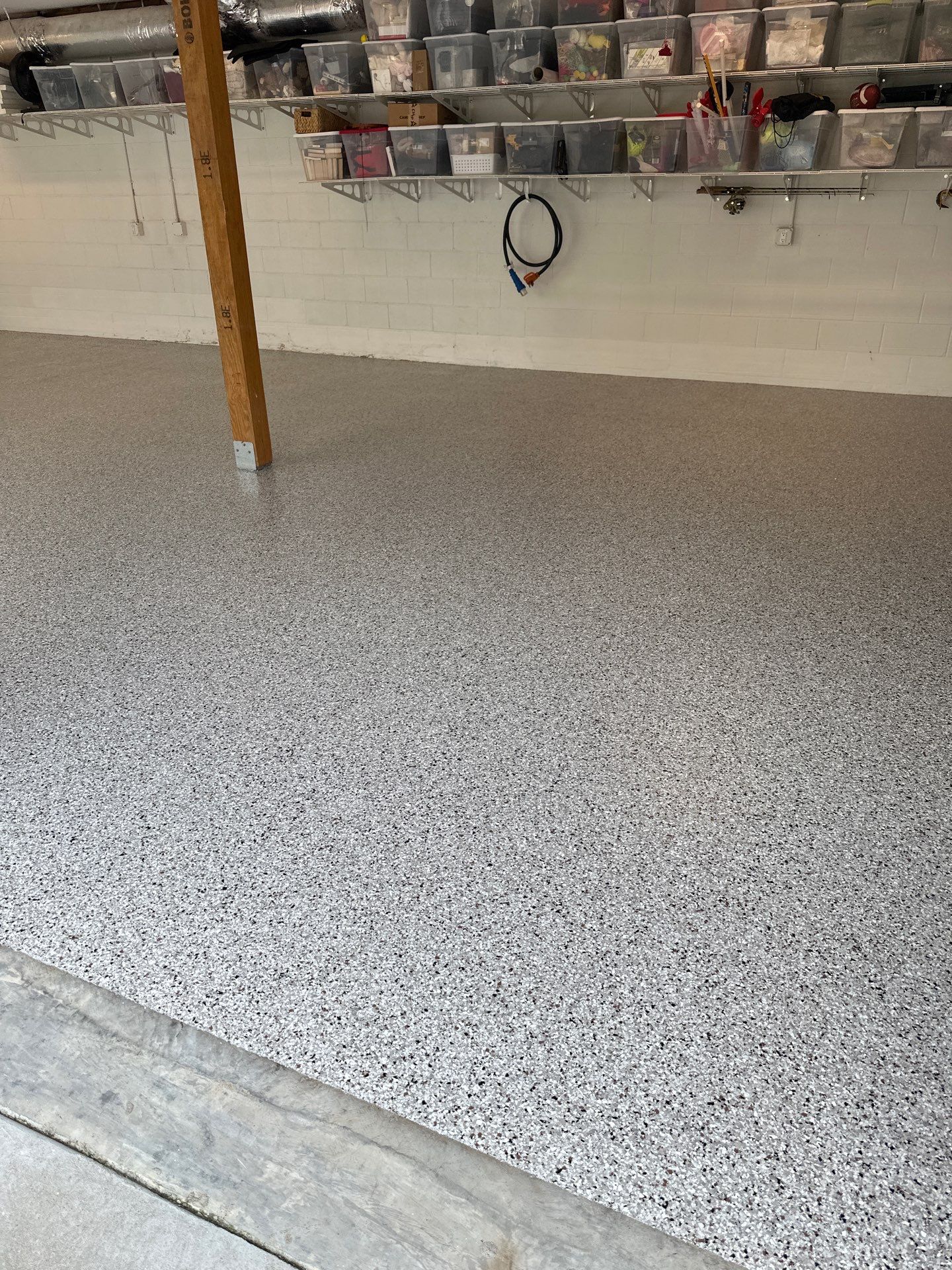 Garage Floor Coating using Coyote by My Garage Floor Guys