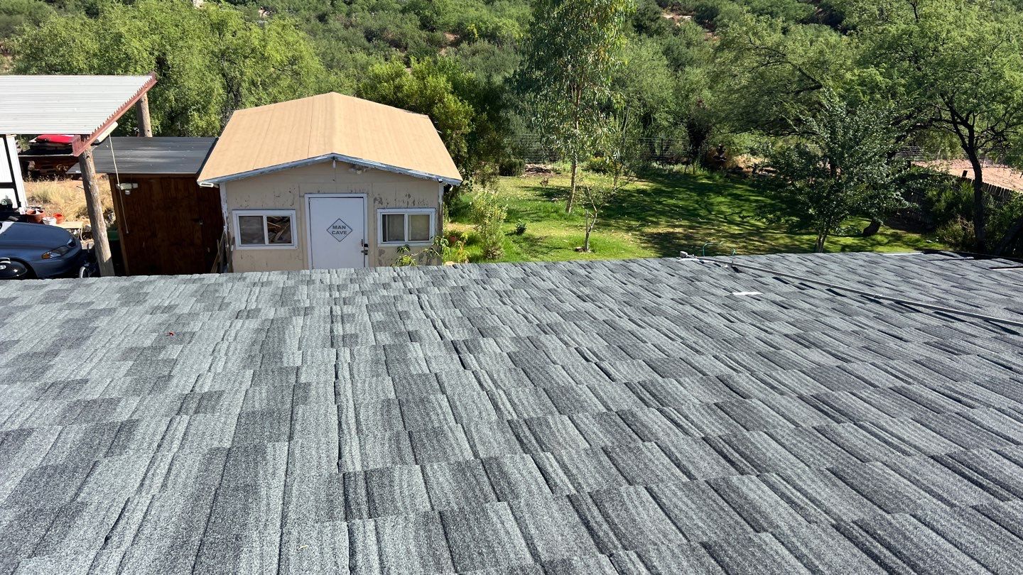 Storm Gray Stone Coated Steel by Reimagine Roofing