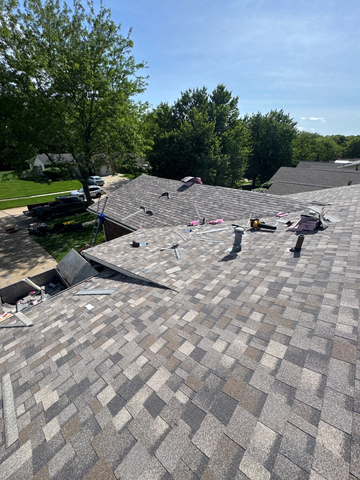 Asphalt Shingle Roof Replacement and Ridge Vent Installation in Wooster by Cornerstone Roofing And Siding