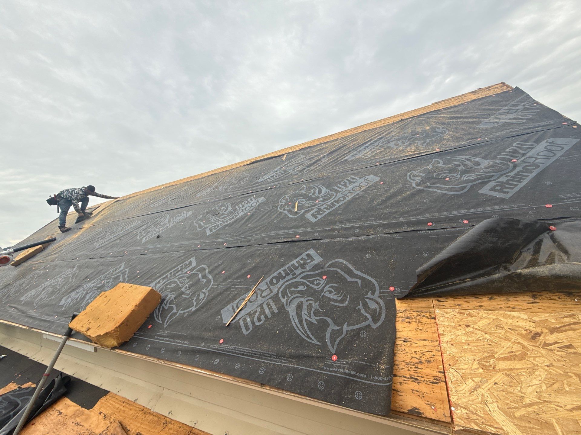 Project in Jonestown by Duque Roofing & Construction