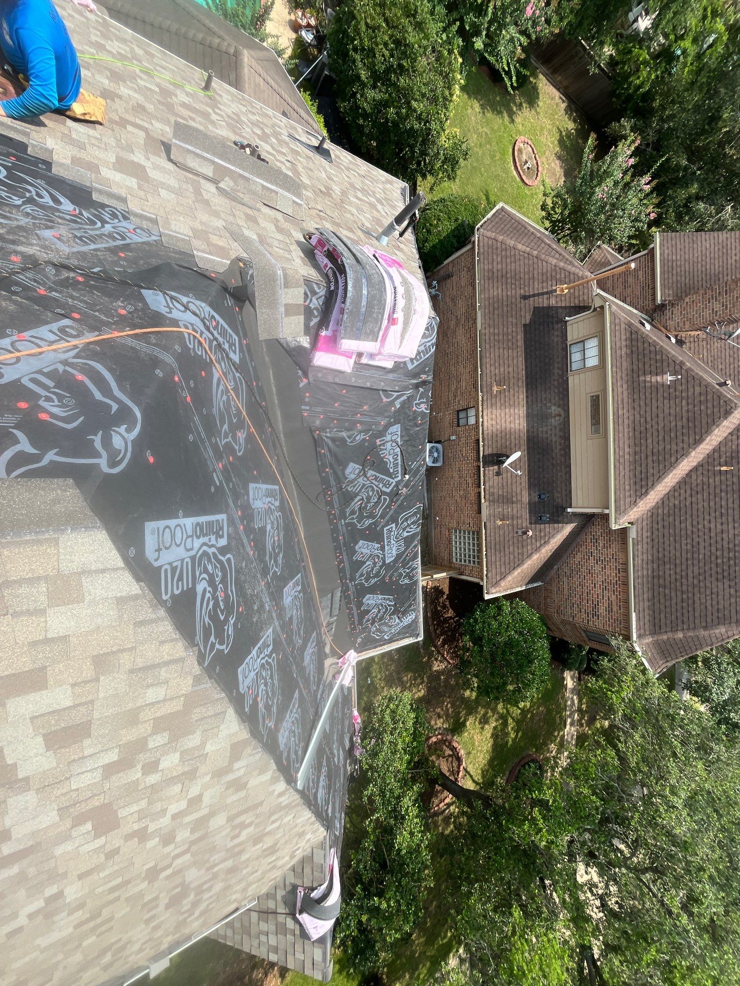 Residential Roofing Repair using Owen's Corning Duration (Lifetime) Shingles by Roof Repair Company