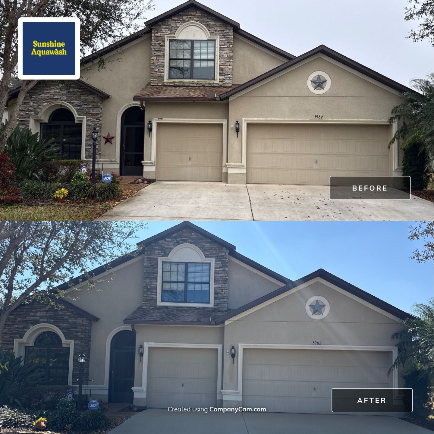House Wash, Fence Cleaning & Driveway Cleaning in Lexington – Parrish, FL by Sunshine AquaWash
