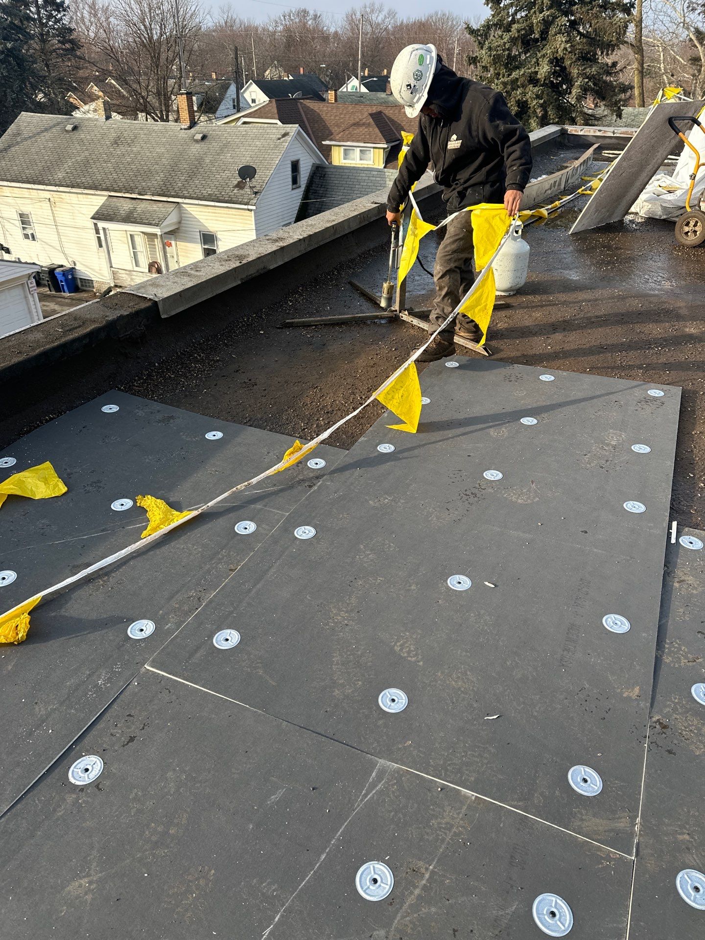 Asbestos Abatement using CertainTeed Grand Manor by Absolute Roofing and Construction
