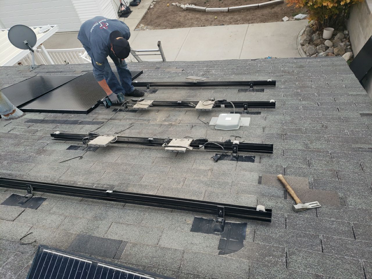 Residential Roofing Installation using GAF Timberline HDZ - Lifetime Shingle by The Roof Doctor