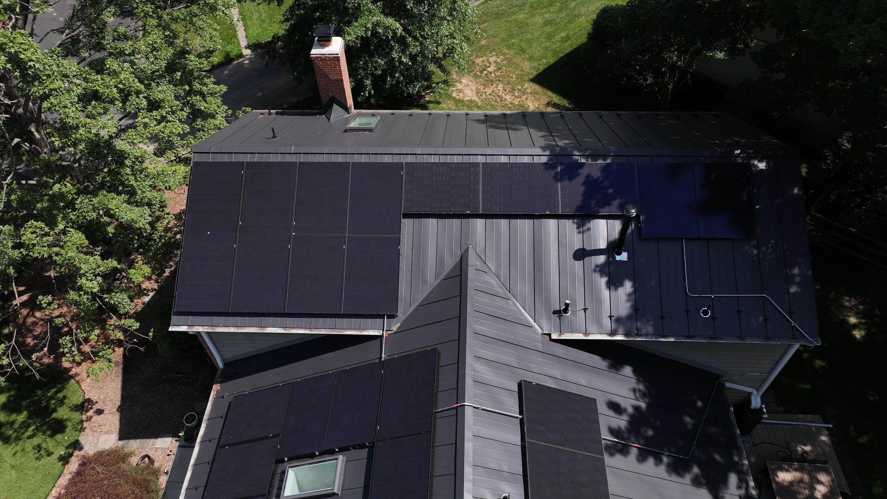 Metal Roof + REC Panels: A Solar Upgrade by American Home Contractors