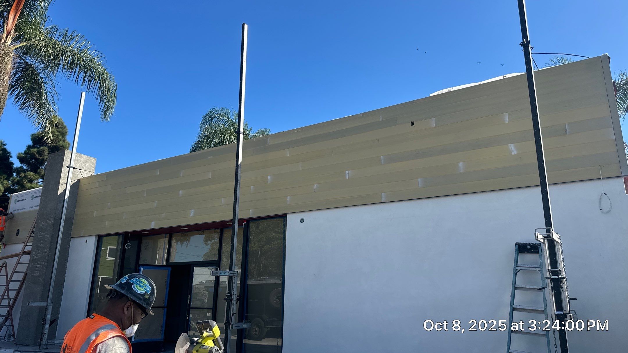 V-Grove on commercial project   by New Era Siding Inc 