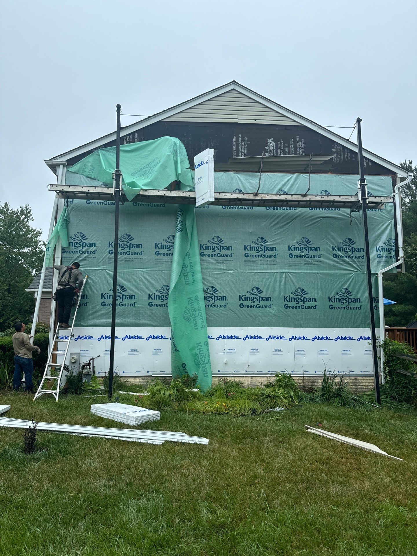 New siding    by Alpha Design Services