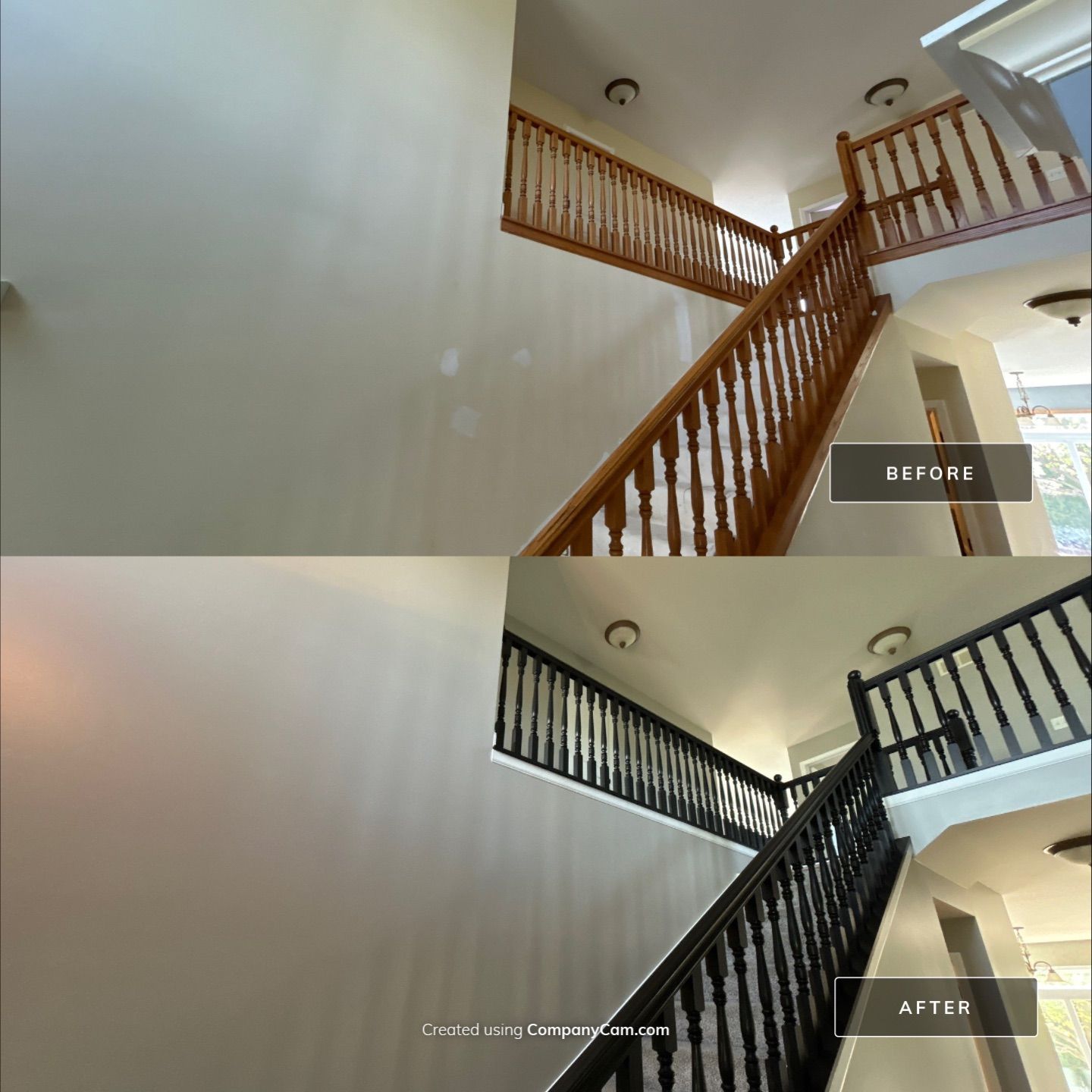 Interior Painting, Trim Painting & Staircase Painting in New Lenox by Powers Painting & Decorating, LLC