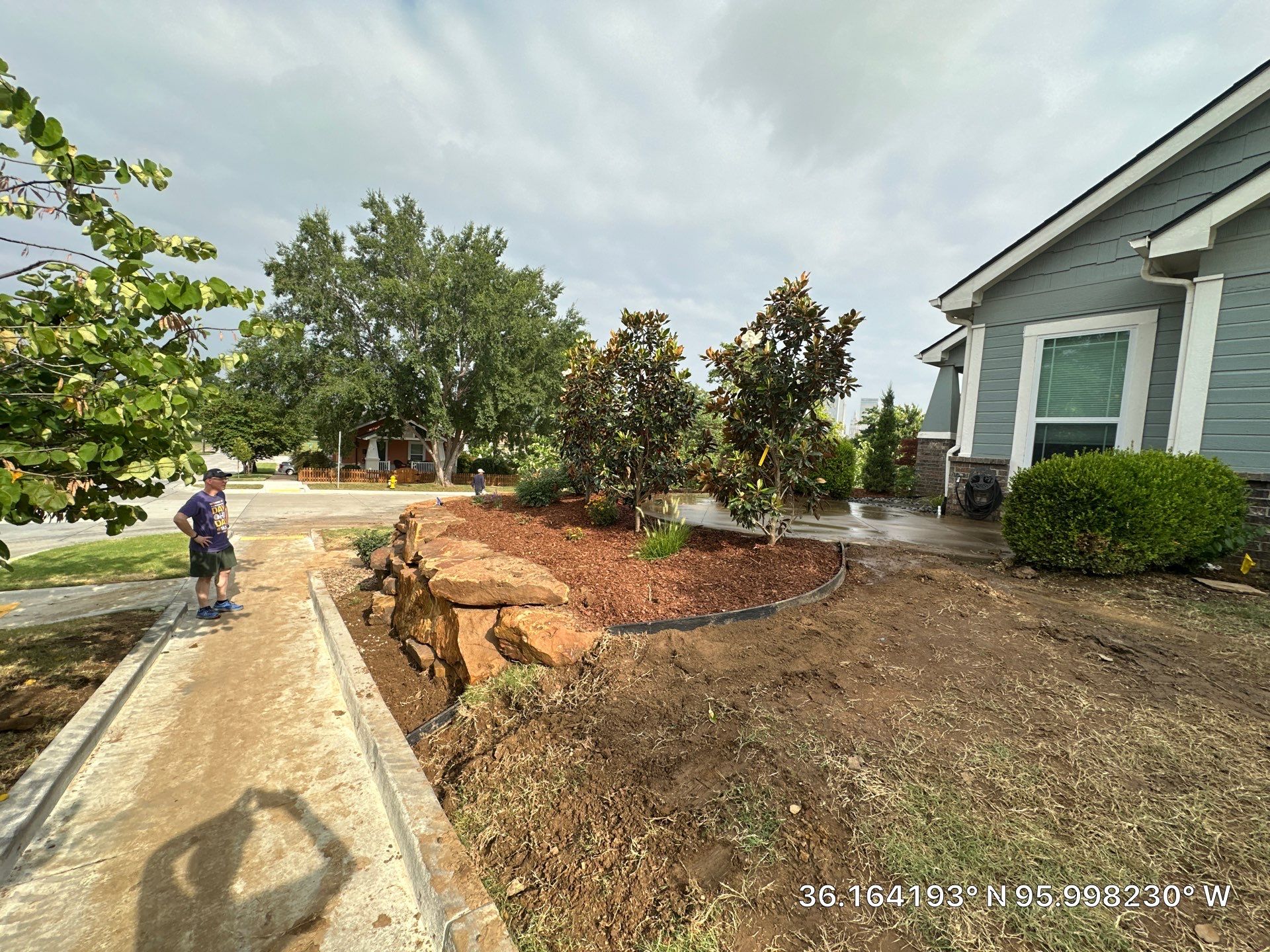 Project in Tulsa by Greenscapes Outdoor