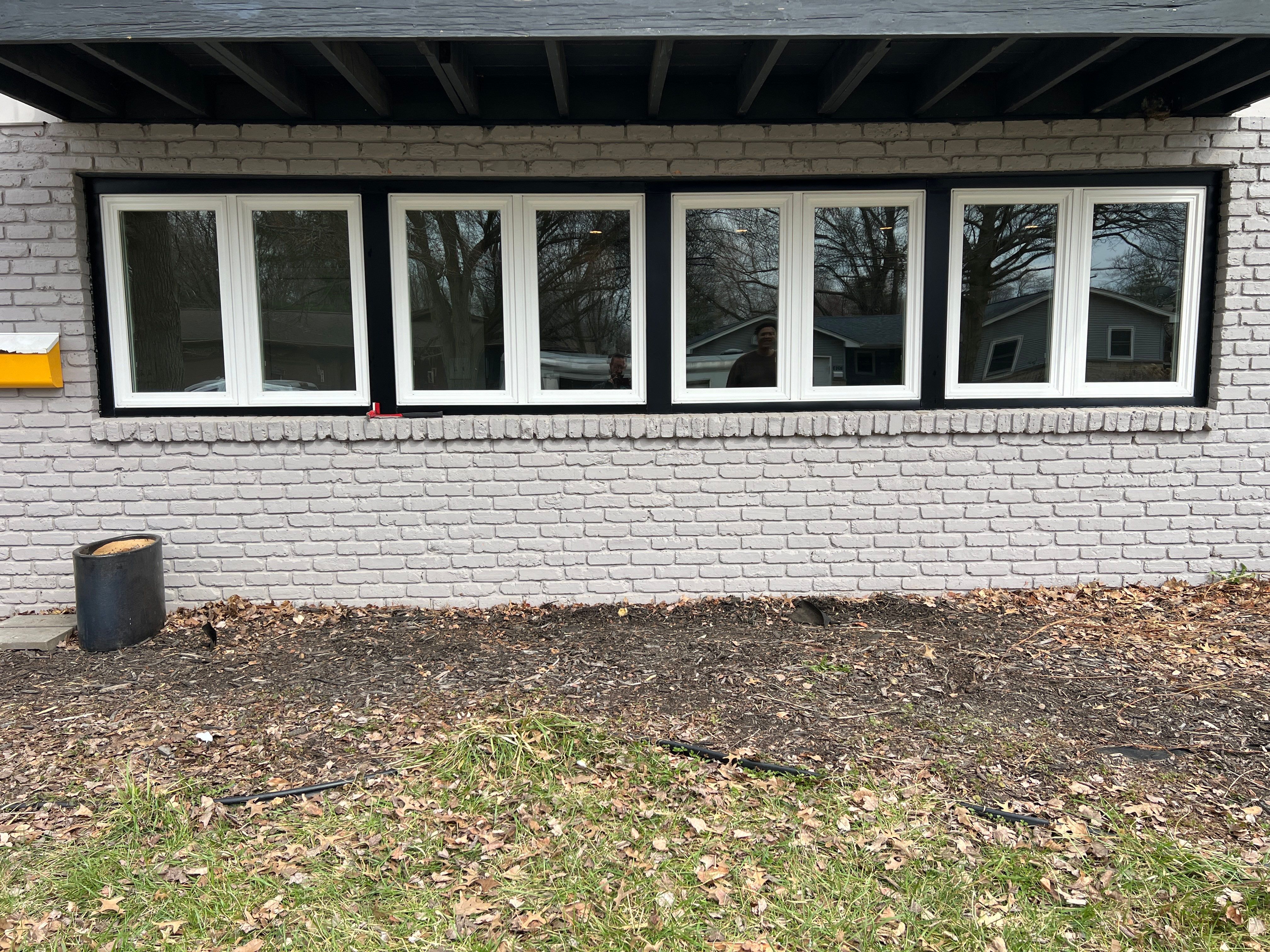 Window Installation using Pella 250 series vinyl window by United Windows and Siding LLC