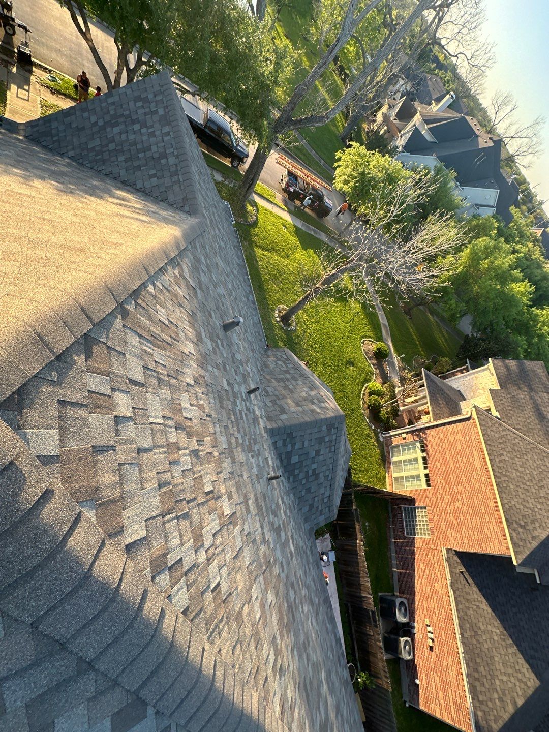 Residential Roofing Installation using Owen's Corning Duration (Lifetime) Shingles by Roof Repair Company