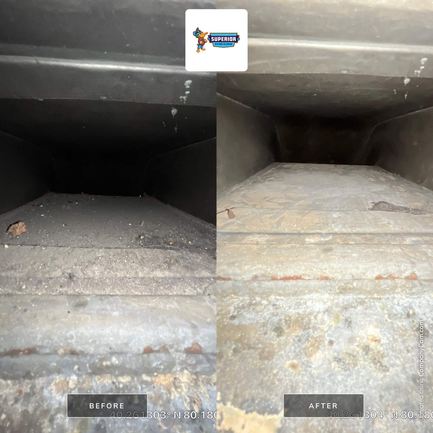 Air Duct Cleaning With a Vacuum Truck in Canonsburg, PA by Superior Air Duct Cleaning