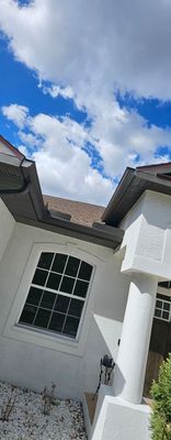 Gutter Guards Installation and New seamless gutters using Leaf Guard in Bradenton Fl