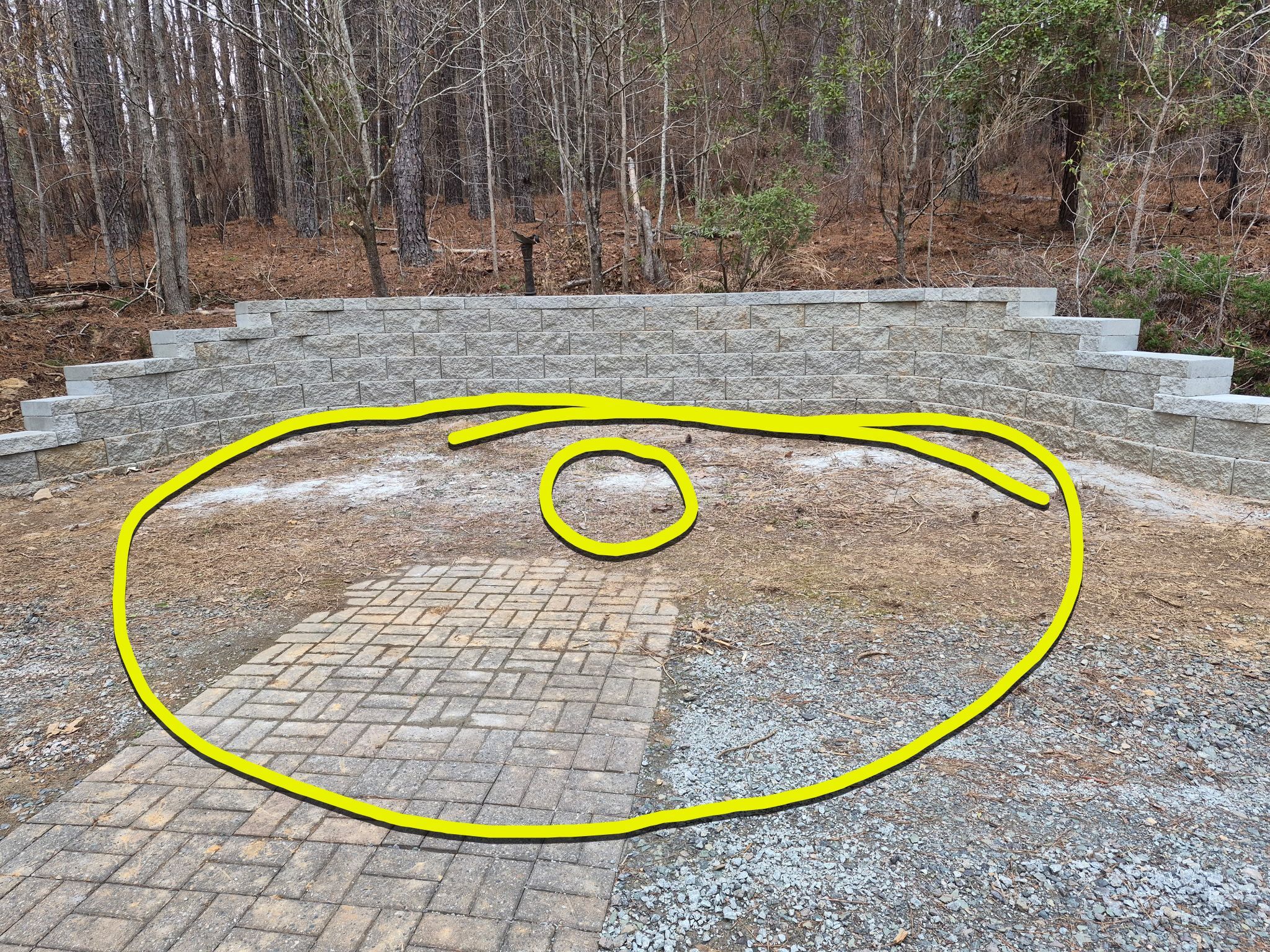 Pittsboro Outdoor Living Transformation – Retaining Wall, Paver Patio & Elevated Deck by Elite Remodeling and Design LLC