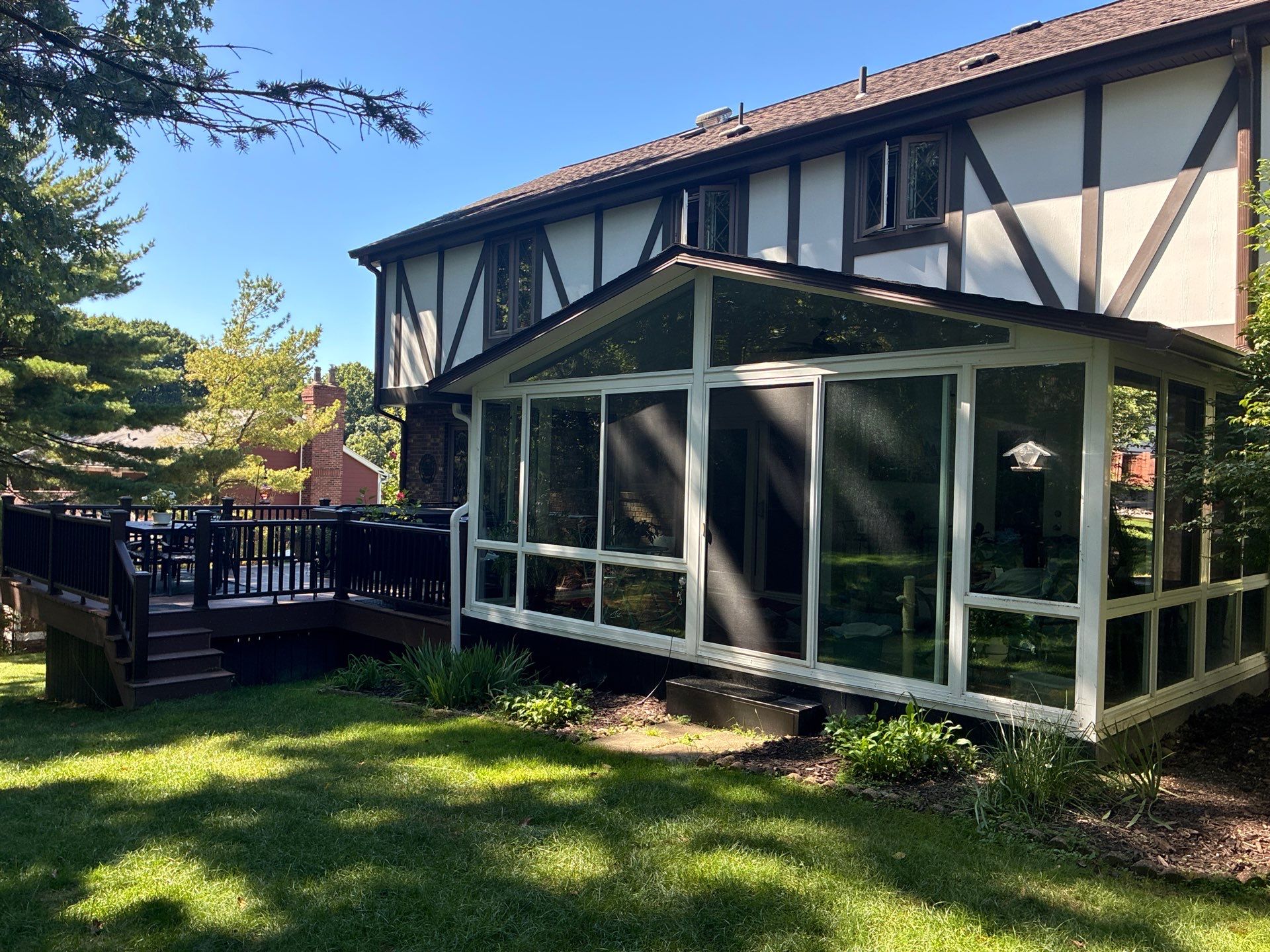 James Hardie Tudor Home Renovation by Ideal Siding Pittsburgh