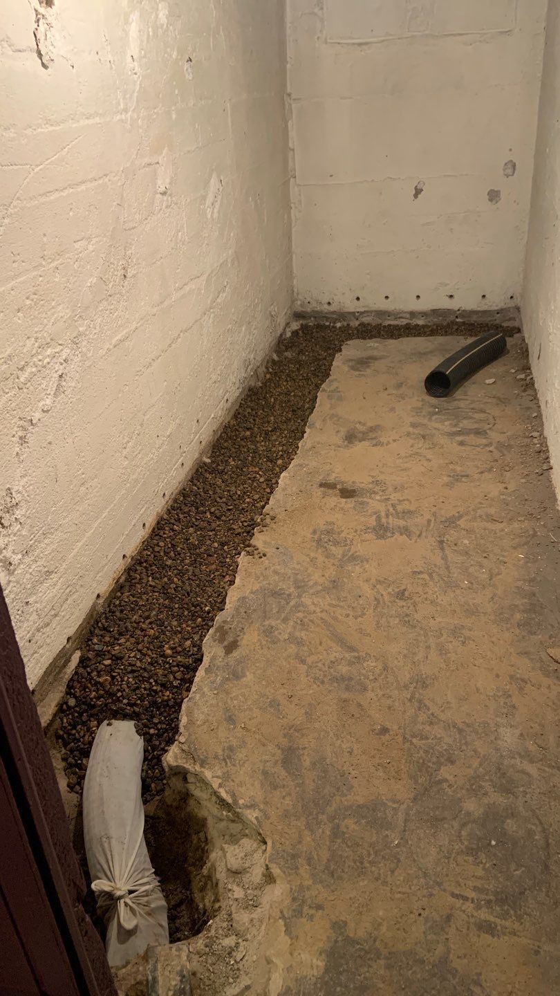 Basement Remodel for New Tenants in North by Waterproofing Northeast