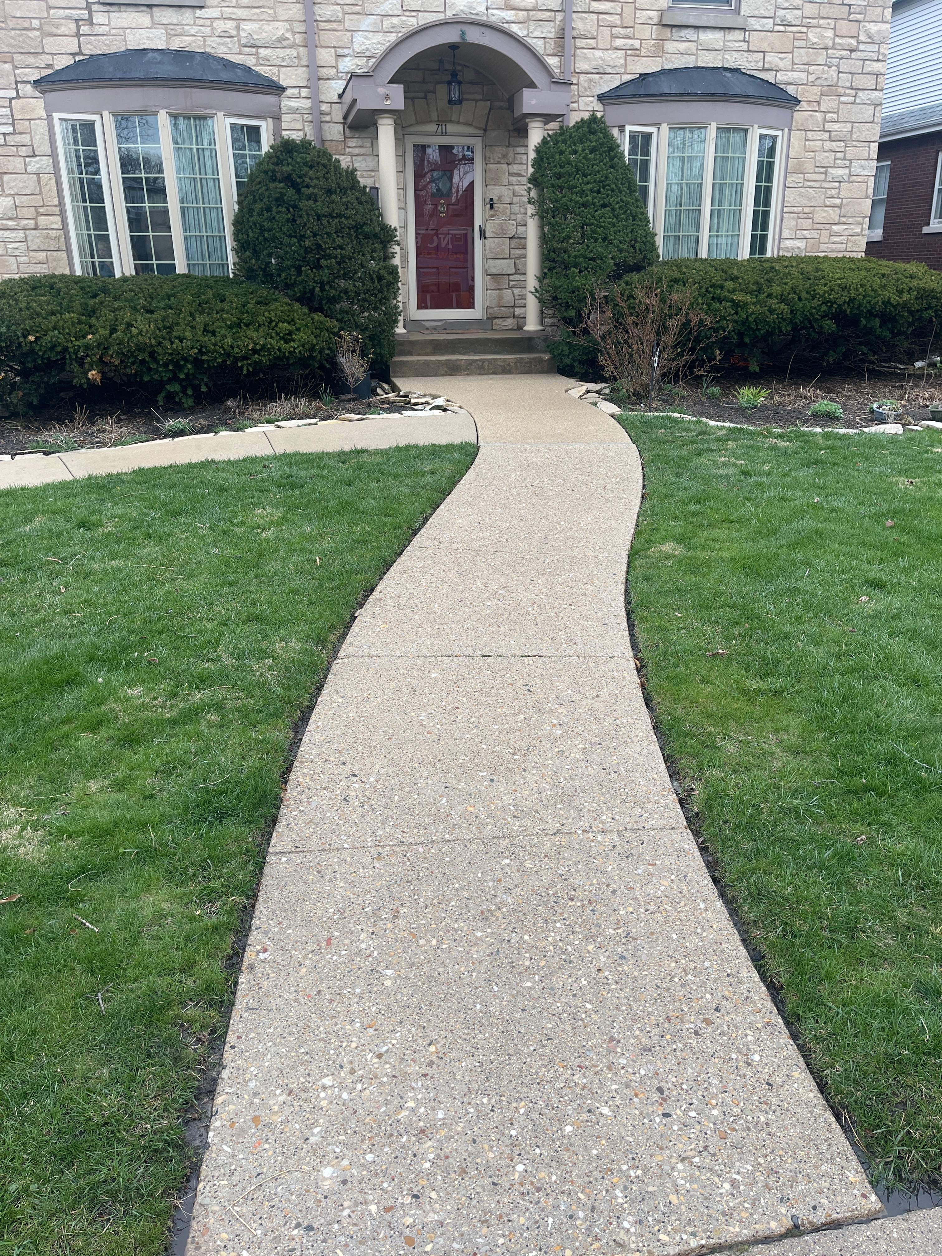Wood cleaning and staining using Armstrong cloark oil stain by Northern Power Washing LLC.