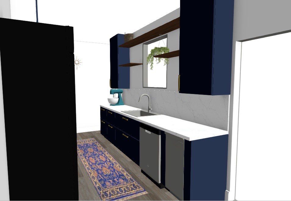 Modern Kitchen Remodel by Rio Grande Building & Storage