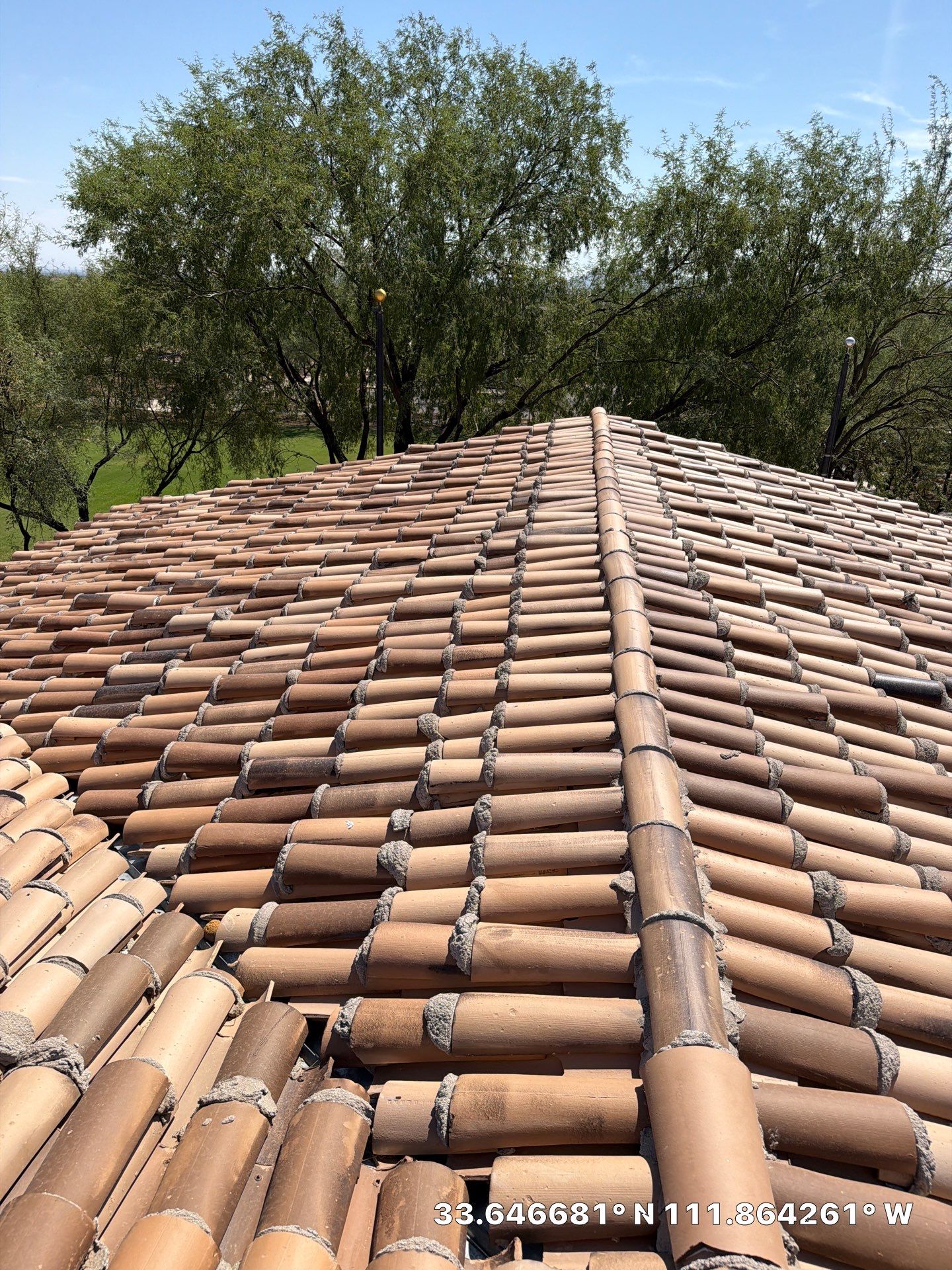 Project in Scottsdale, AZ by Saint Roofing