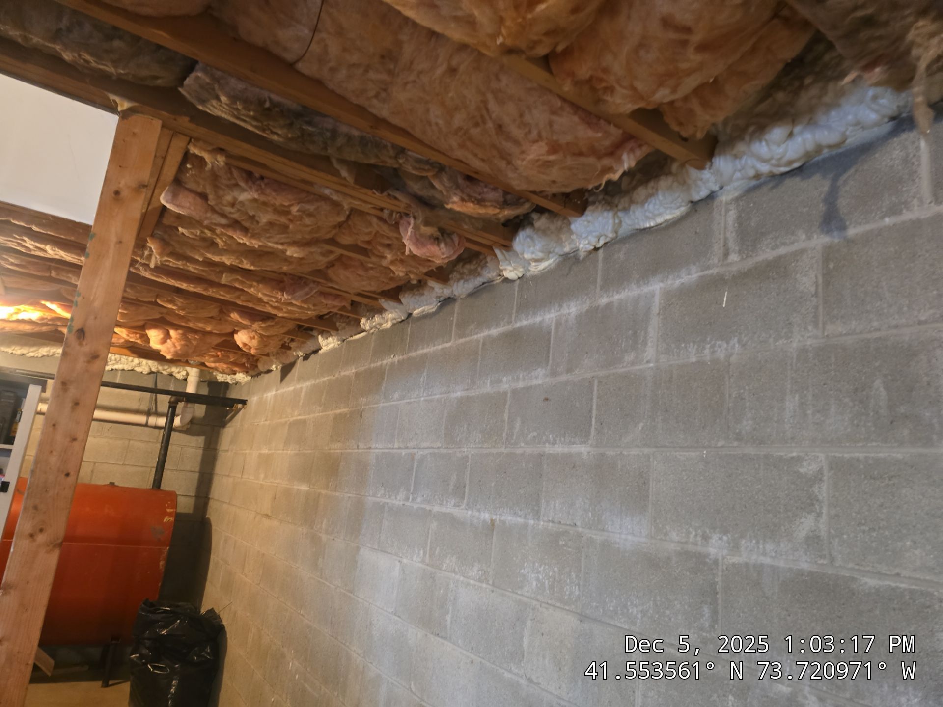 Attic Insulation using open cell spray foam by NYS Foam & Energy