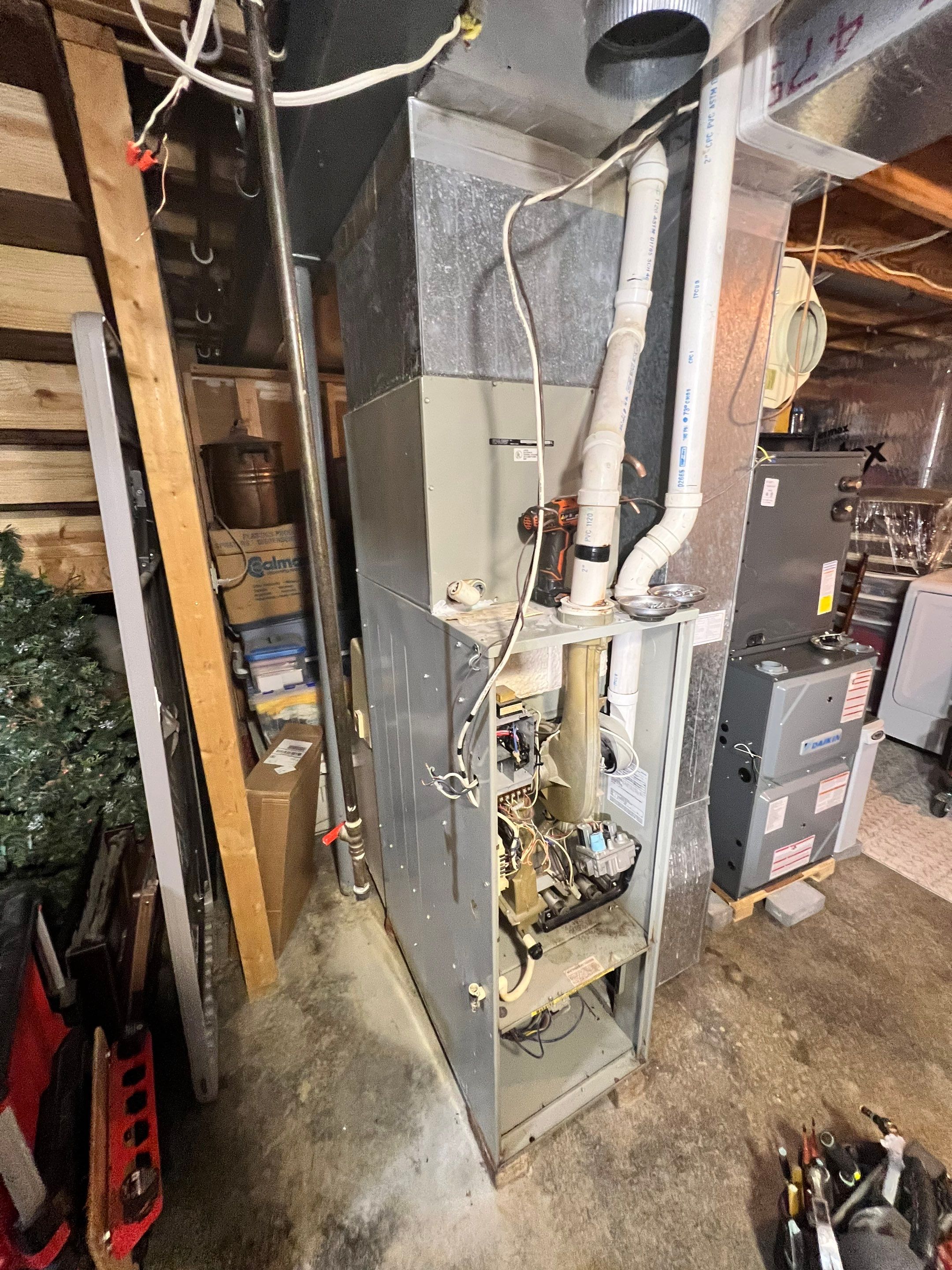 Daikin High Efficiency Furnace Installation by Comfort Air Technologies