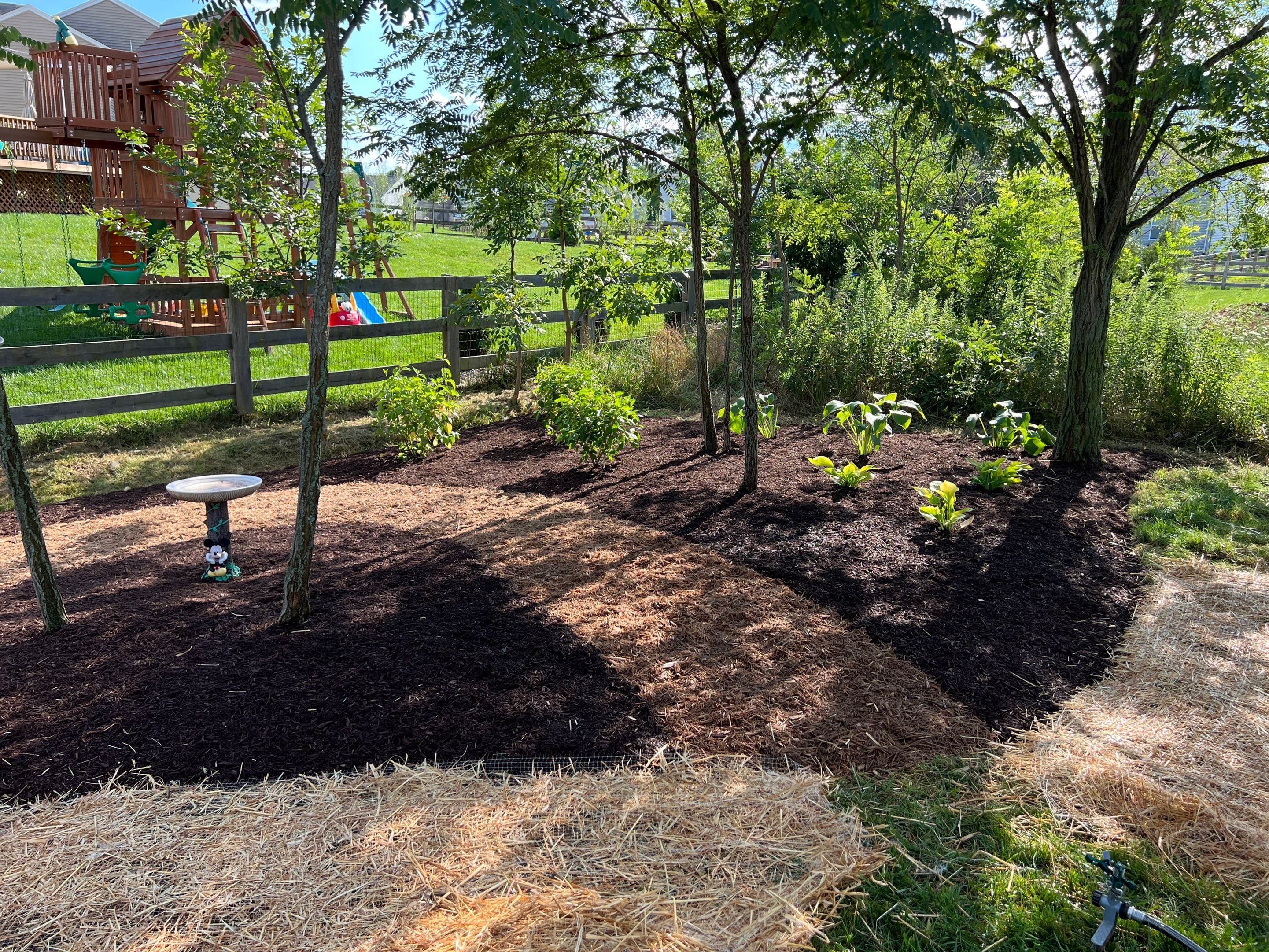 Turning a Back Field into a Landscape of Enjoyment by Reisenberg’s Lawn & Landscape, LLC