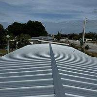 26ga 1" Nail-Strip Mill Finish  by Total Roofing System The Metal Roof Experts