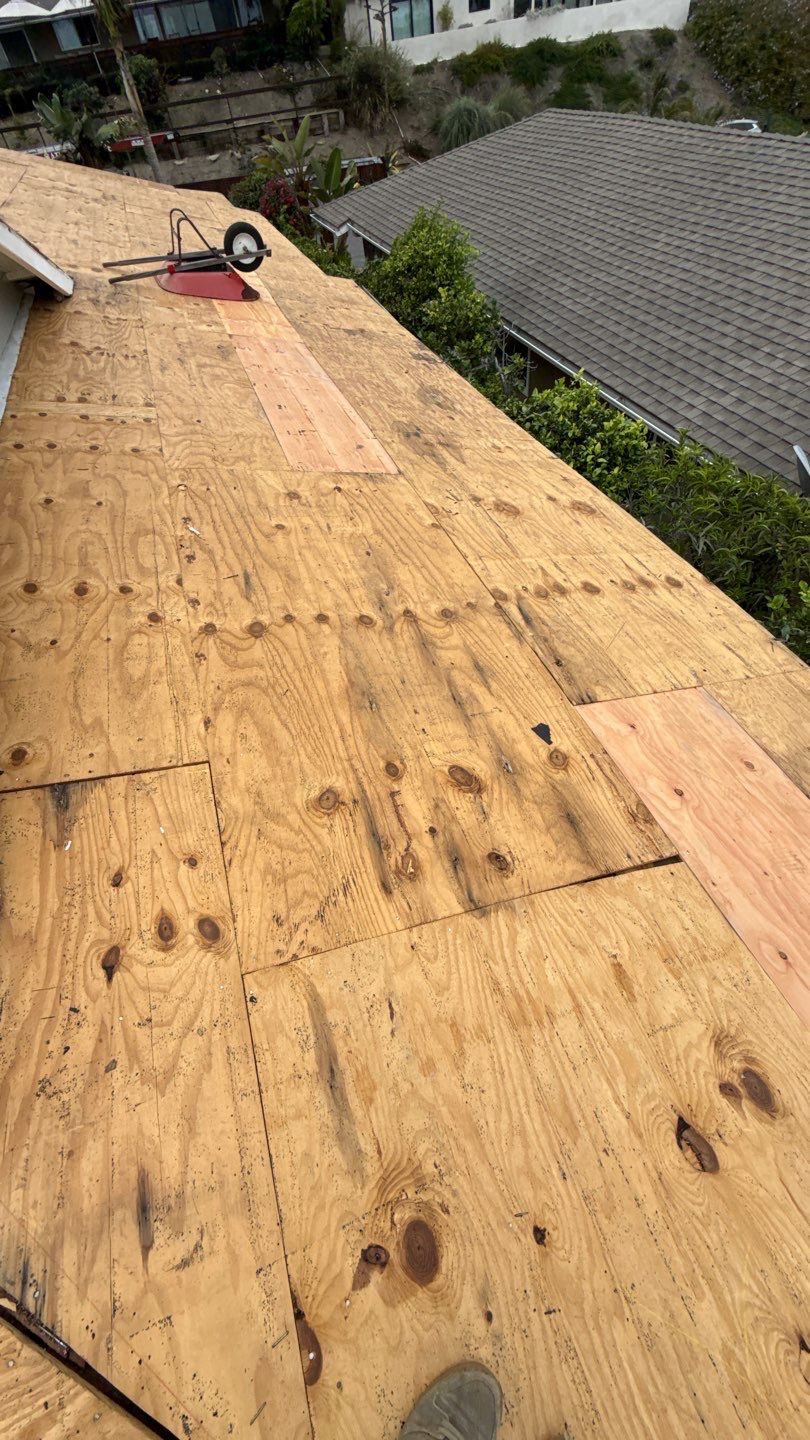 Full Roof Replacement and Eave Repair in San Clemente by Reliable Roofing San Diego Inc.