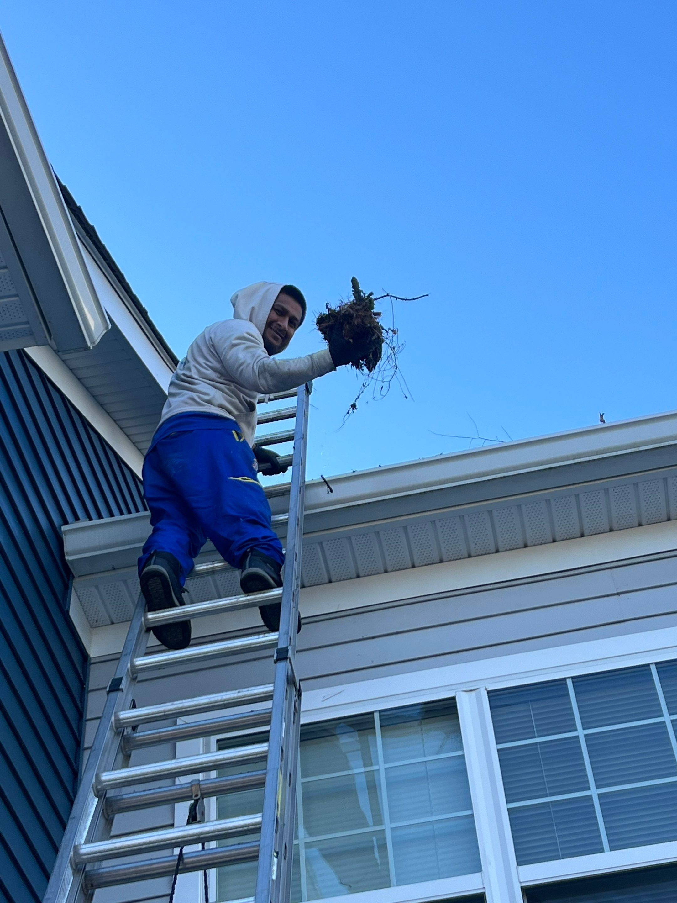 Gutter Cleaning in Cranbury, NJ by Clearview Washing