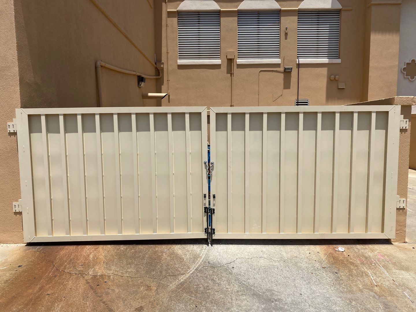 Dumpster Enclosure install in City of Bradenton by Asap fence and gates, LLC