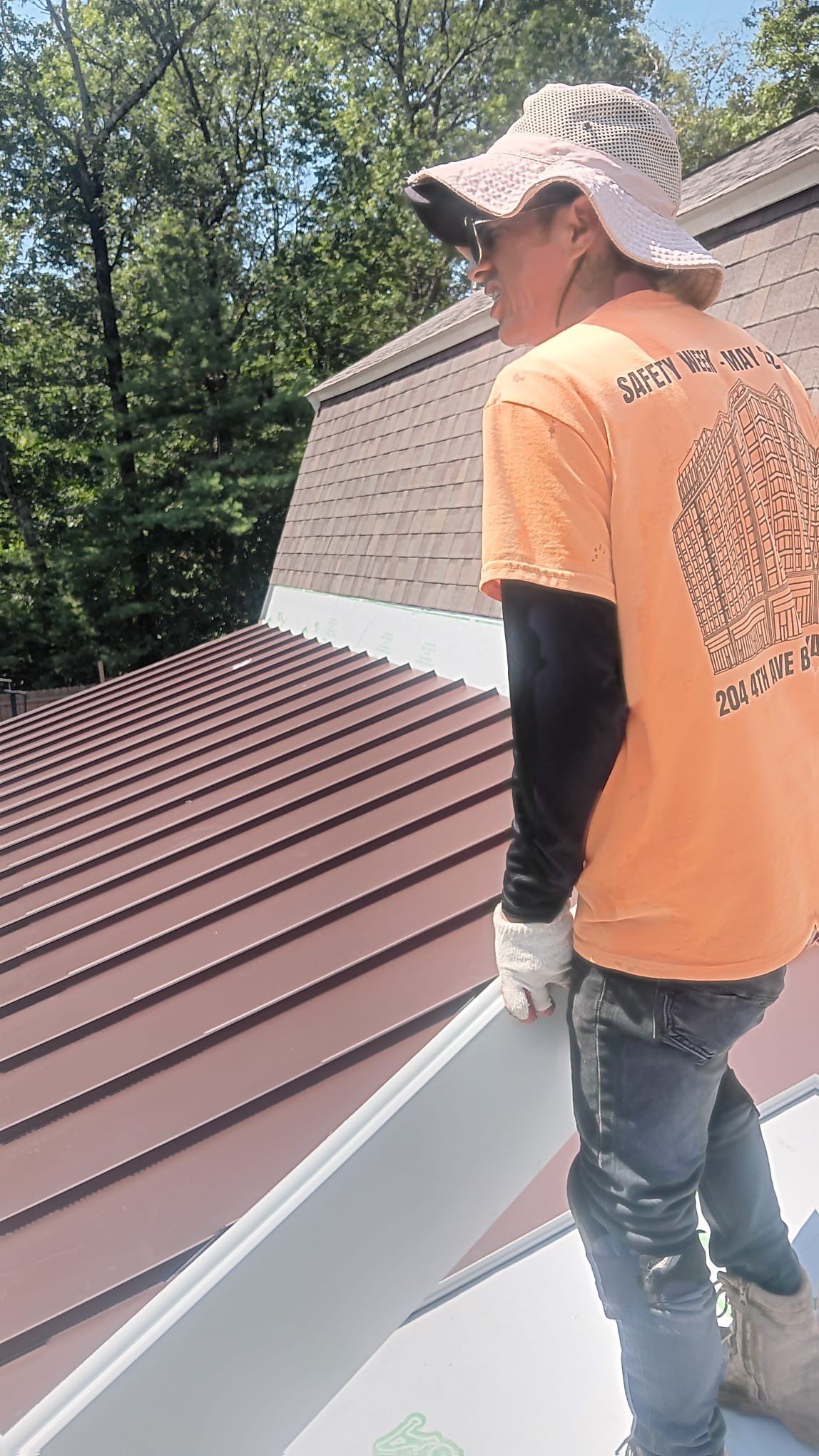 Full Roof Replacement & Farmers Porch Restoration – Asphalt + Standing Seam Metal by Mighty Dog Roofing of Greater Middlesex County