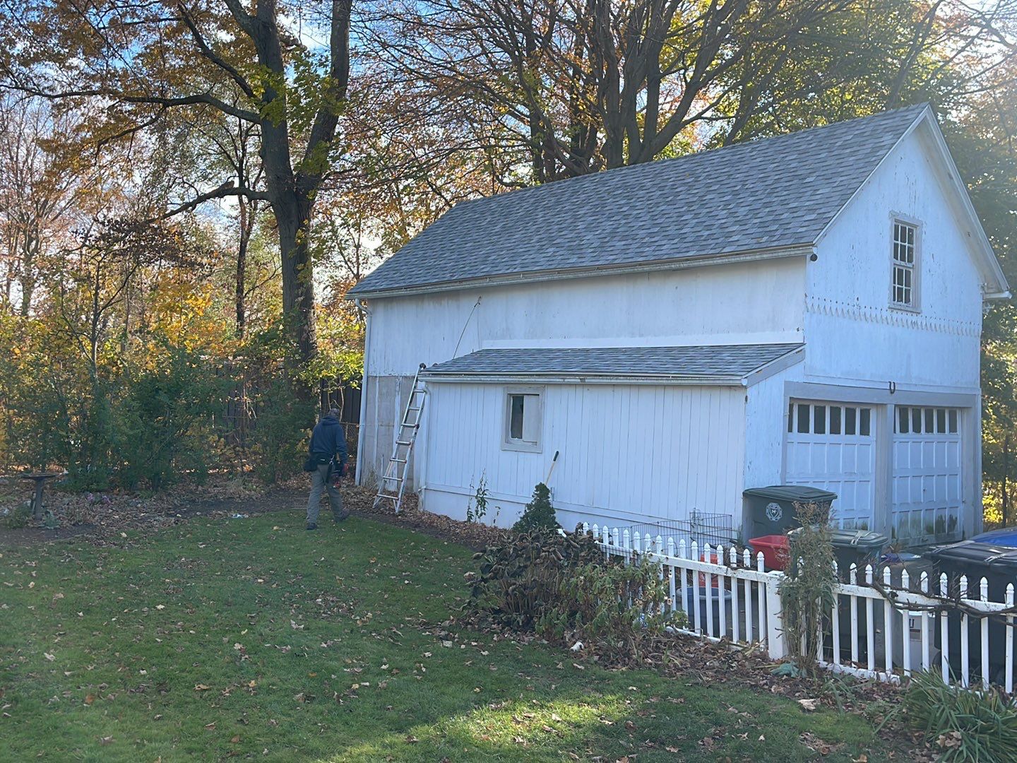 Residential Roofing Installation using Owens Corning TruDefinition Sierra Gray by A Plus Exterior