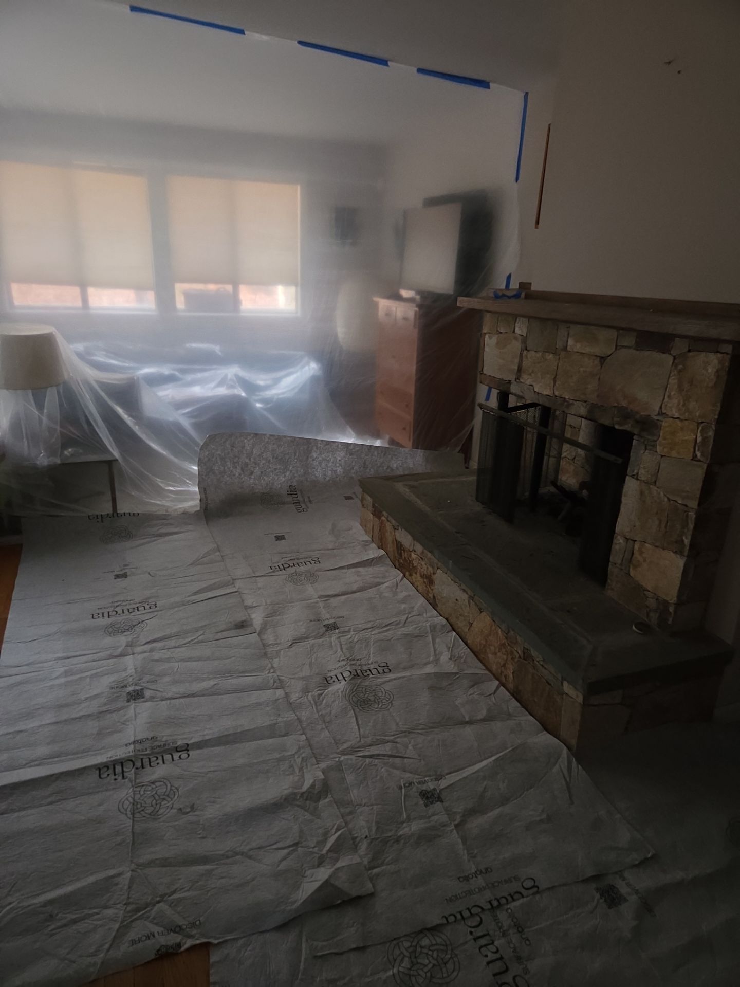 Wood Fireplace Replaced by Neighborhood Chimney Services 