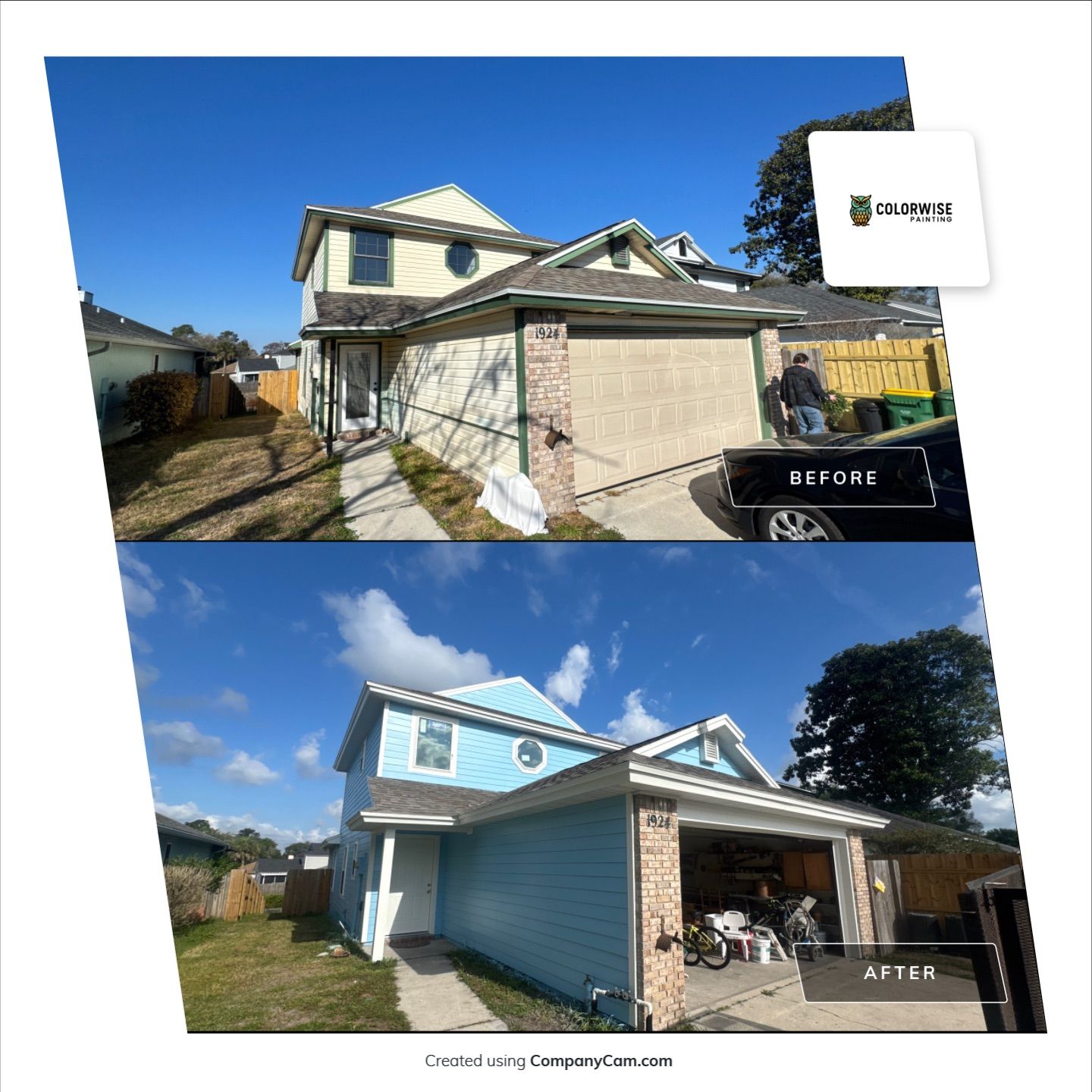 Full Exterior Renovation and Siding Installation in Jacksonville Beach by Colorwise Painting