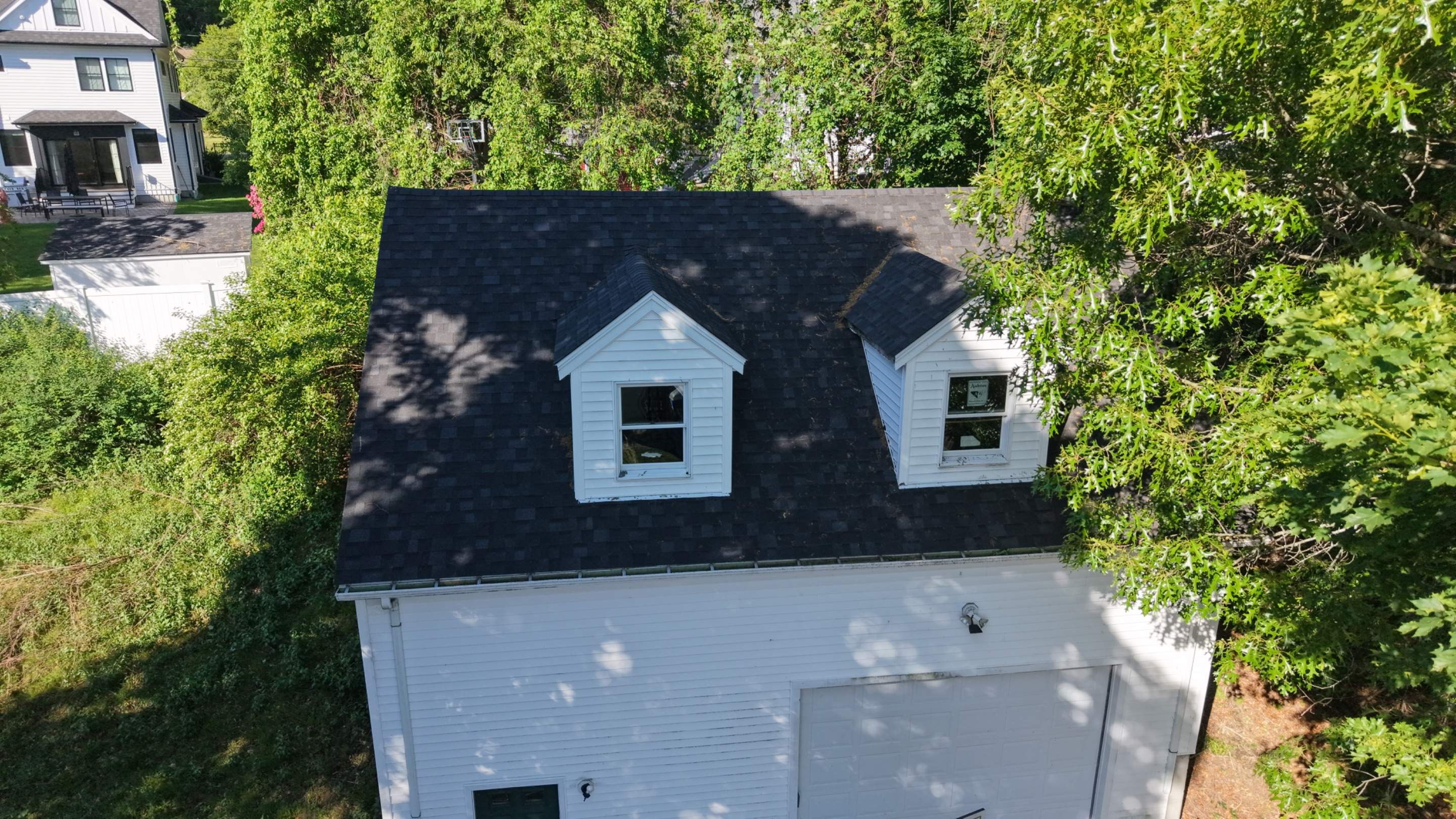 Two-Structure Roof Replacement – Owens Corning Duration, Onyx Black by JOHNNYS PRO