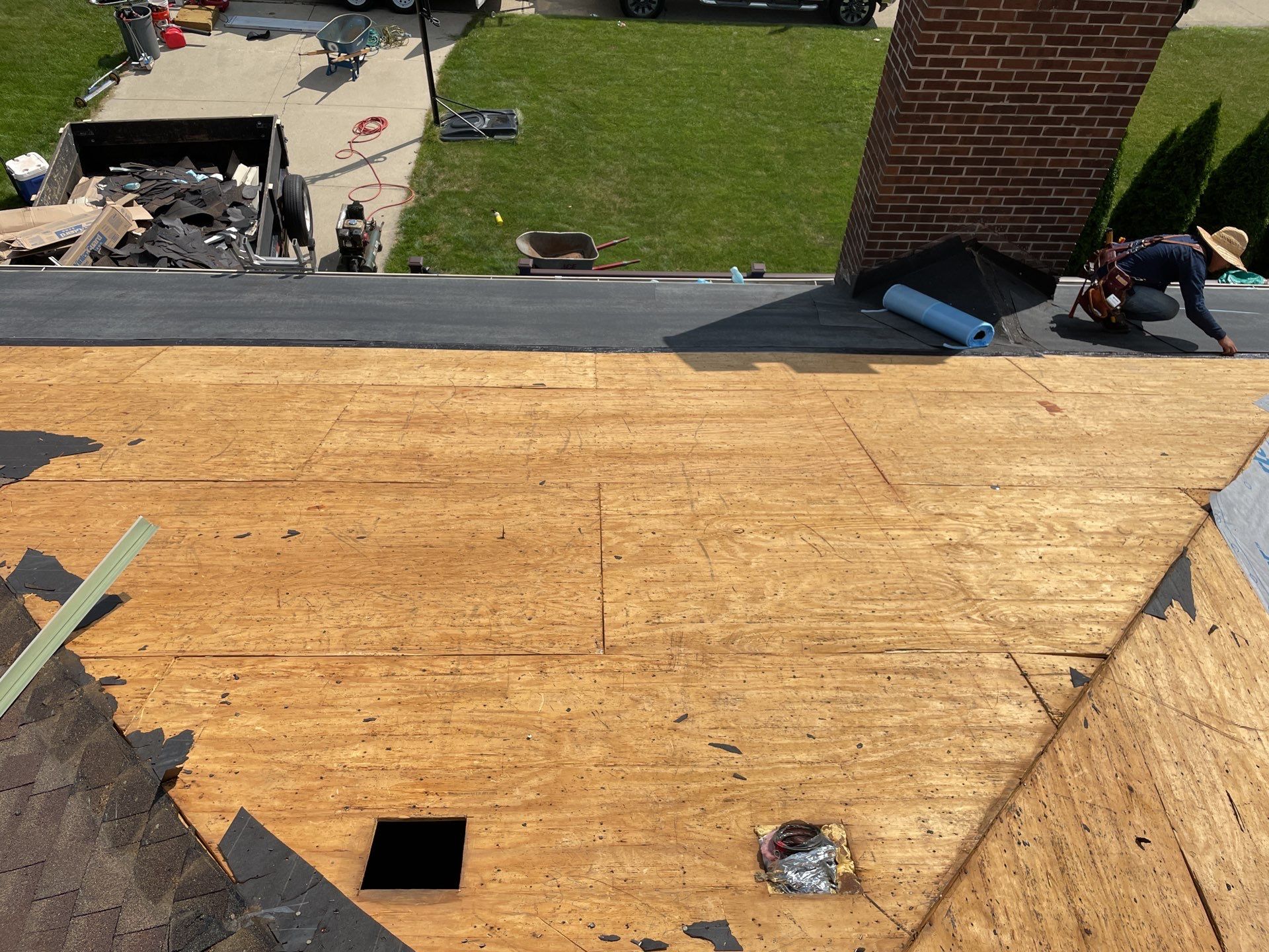 Roof Replacement using CertainTeed Landmark by 180 Contractors