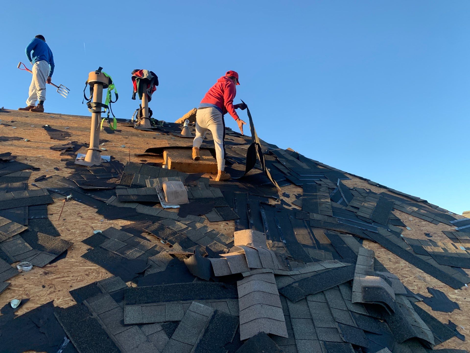 Hail Damage Restoration and Asphalt Shingle Roof Replacement in Austin by Caliber Restoration LLC