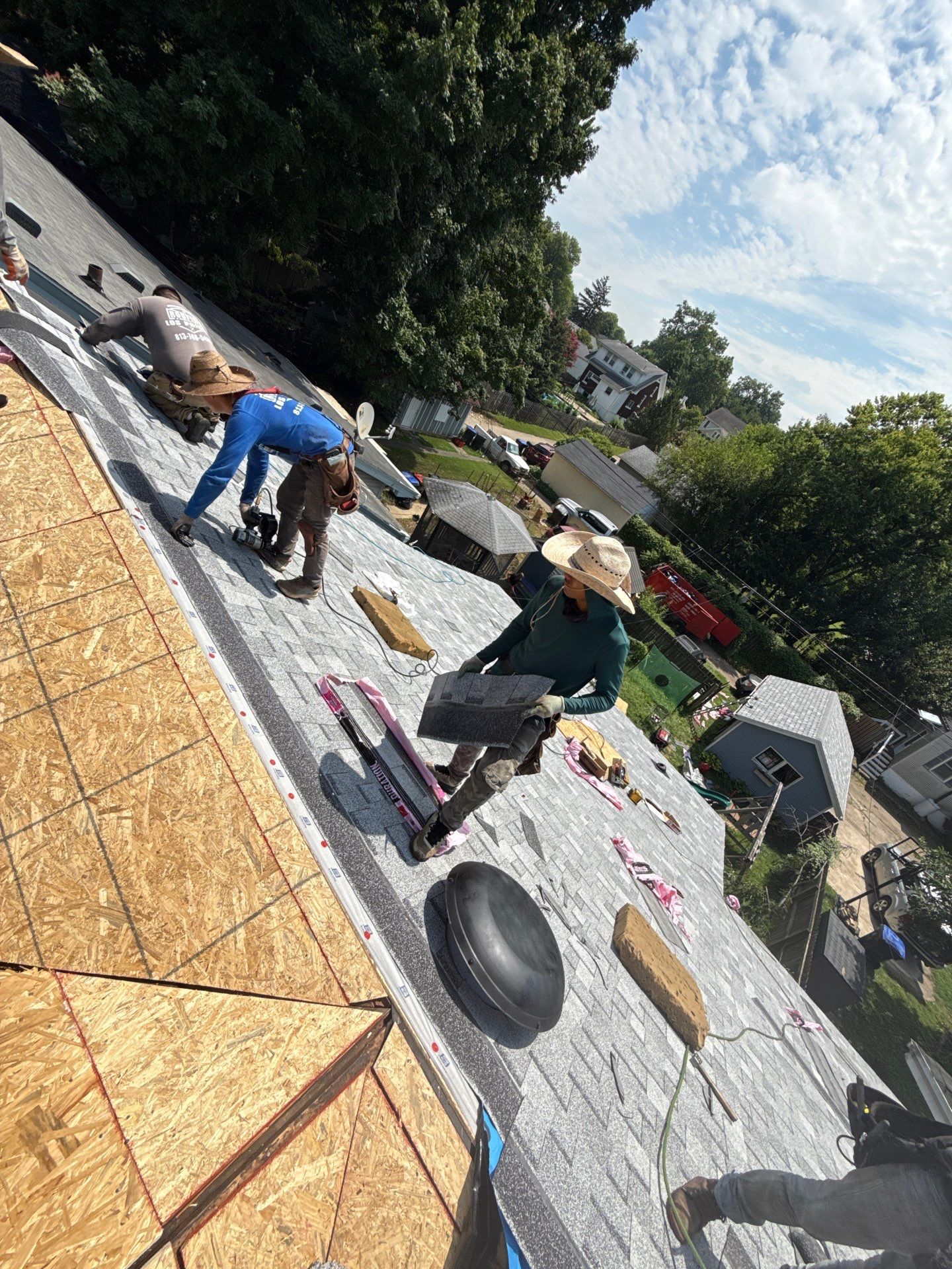 Hail Damaged Roof Replacement  by GreenForce Restoration