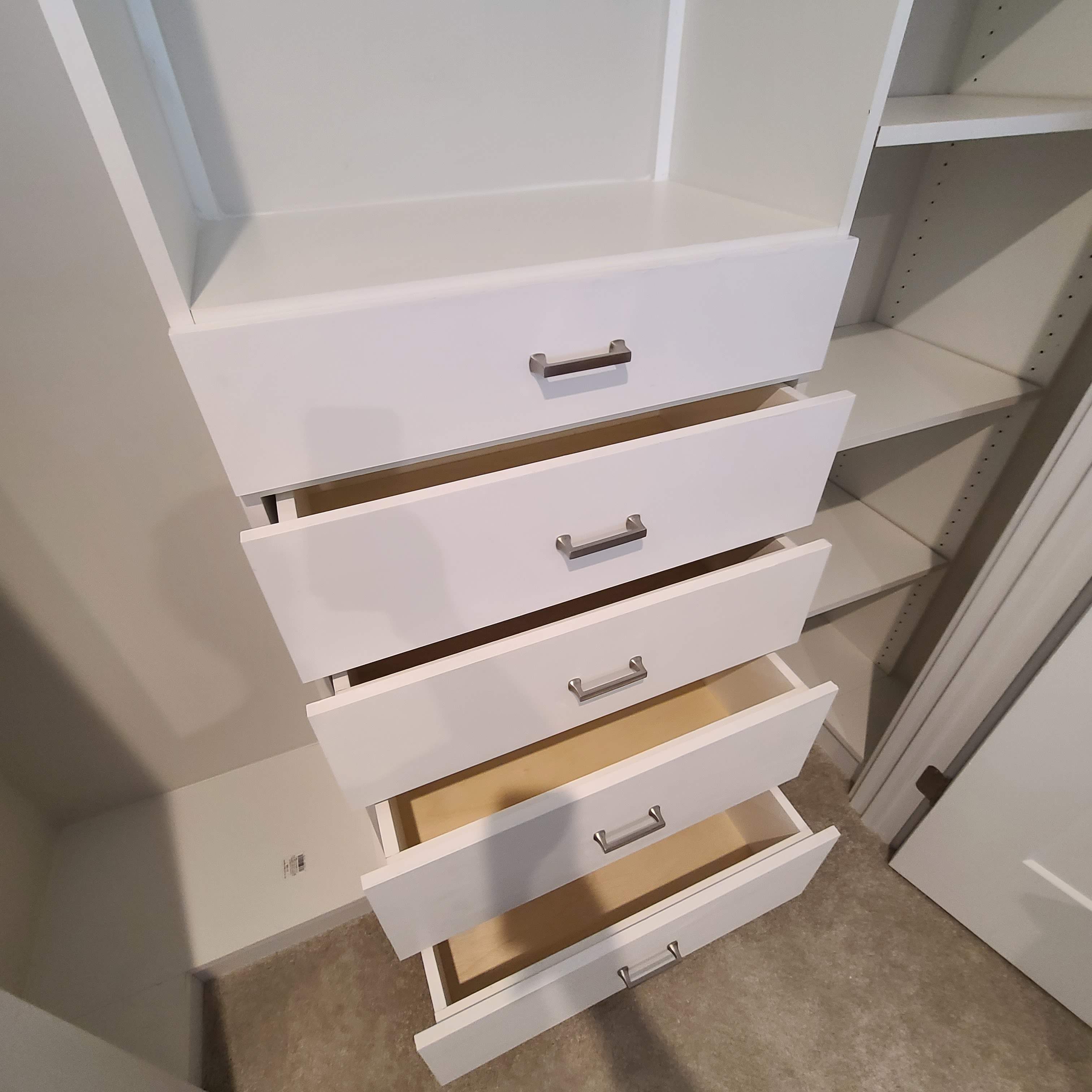 Custom Closet Build Out by A Step Above Handy LLC 