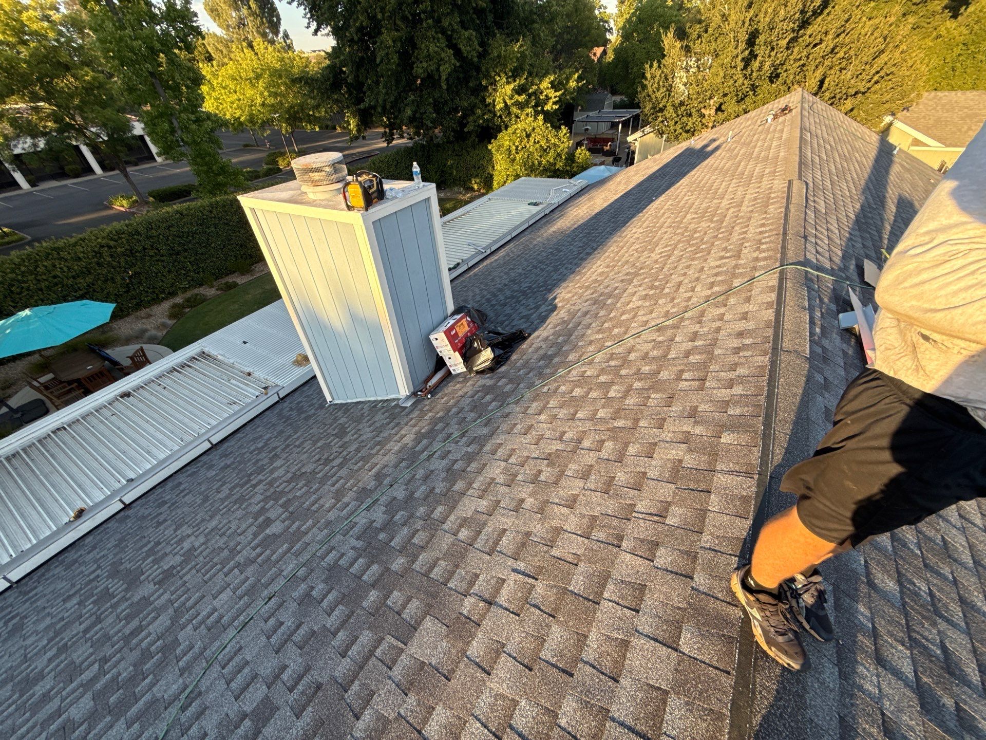 Residential Reroof using GAF HDZ RS by Nextop Roofing