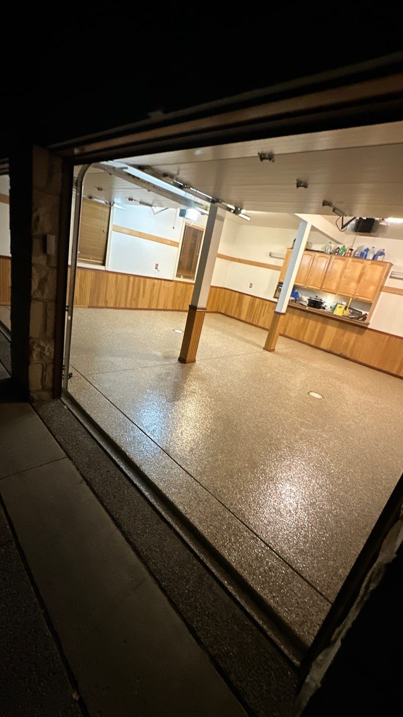 Garage Project in Canonsburg by Floors in a Day, Inc