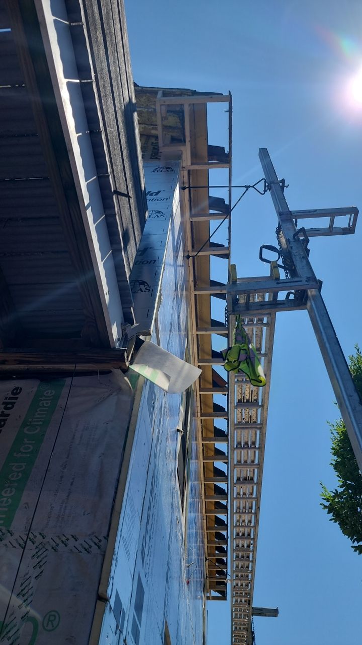 Siding Installation using James Hardie by UBrothers Construction
