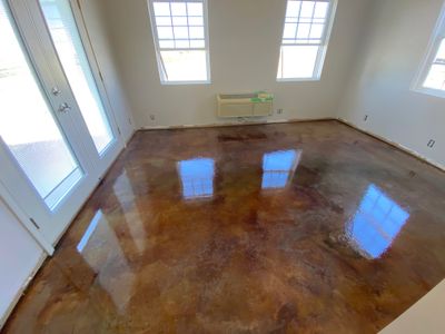 Resealed Concrete floors