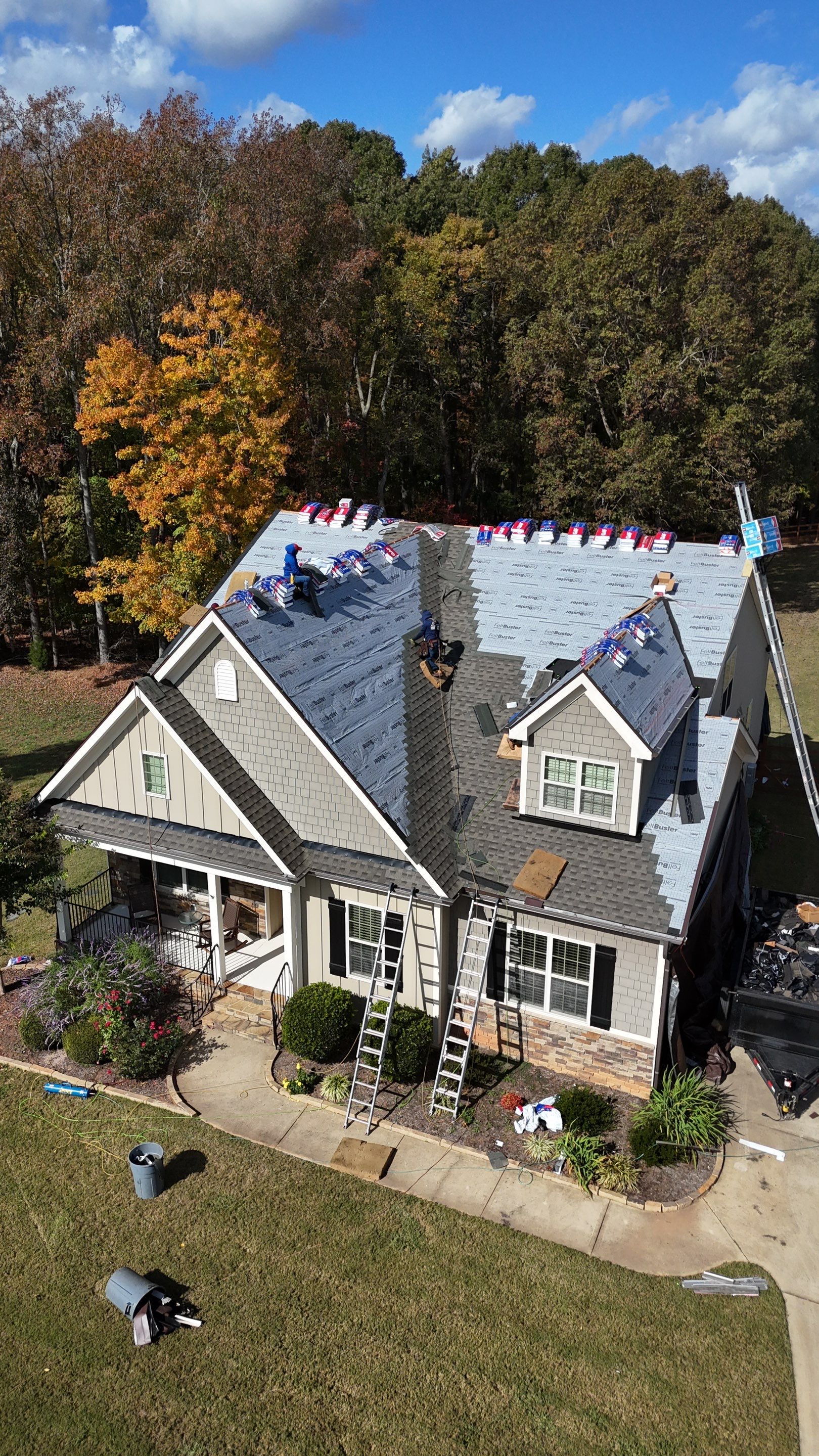 Roof Replacement - GAF Timberline HDZ Weathered Wood  by Pro Performance Roofing
