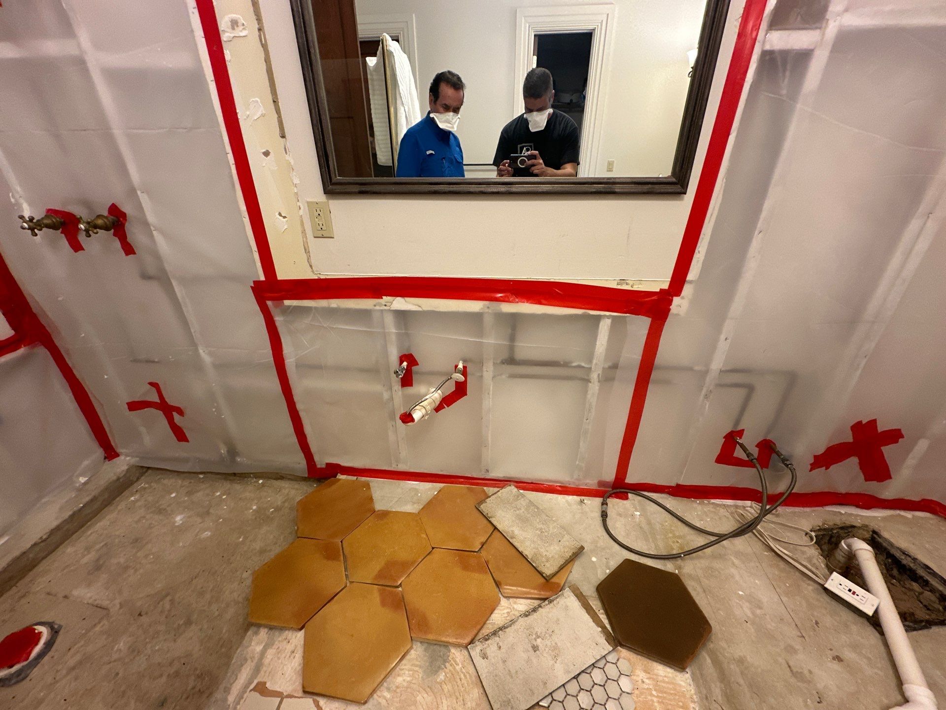 Bathroom Remodel and Flooring in Tomball, TX by SophAlx LLC