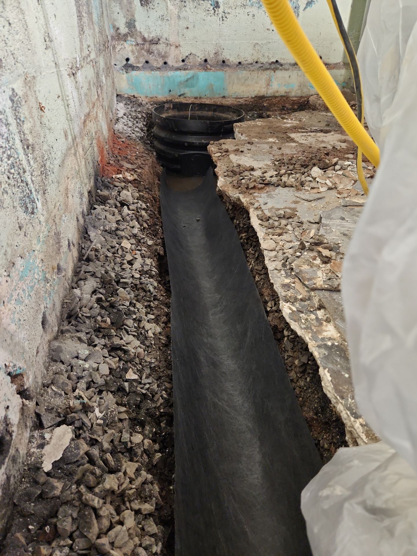 Interior French Drain Newark, NJ by Pure Service Pro, LLC 