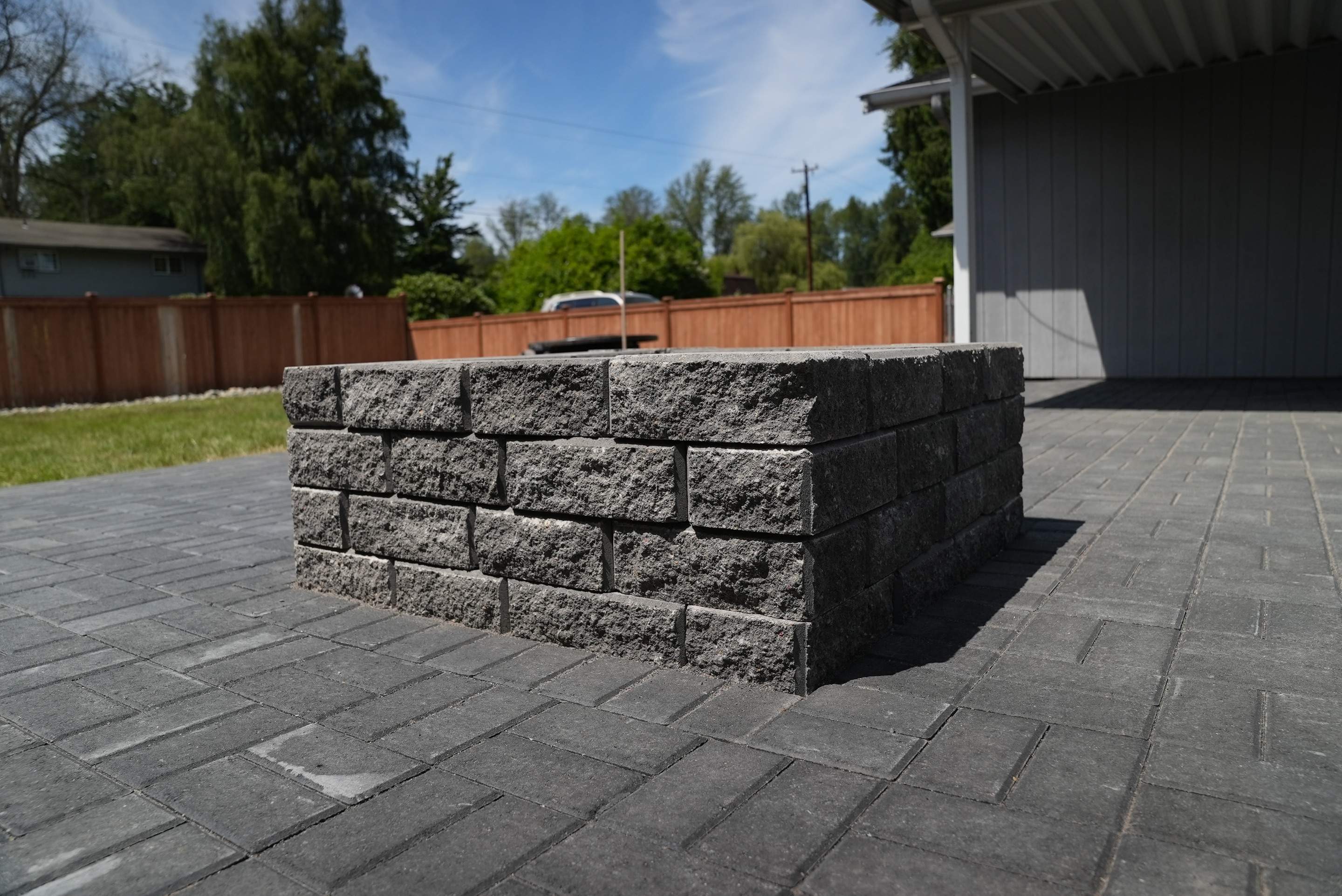 Connie G. Pavers Patio and Gravel Driveway by Jireh Asphalt & Concrete Inc 