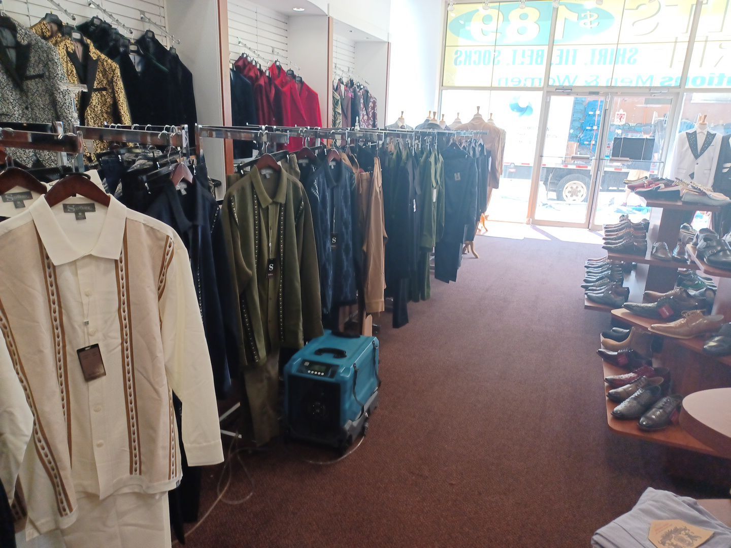 Project in Highland Park by EzDry Water Mitigation & Property Restoration