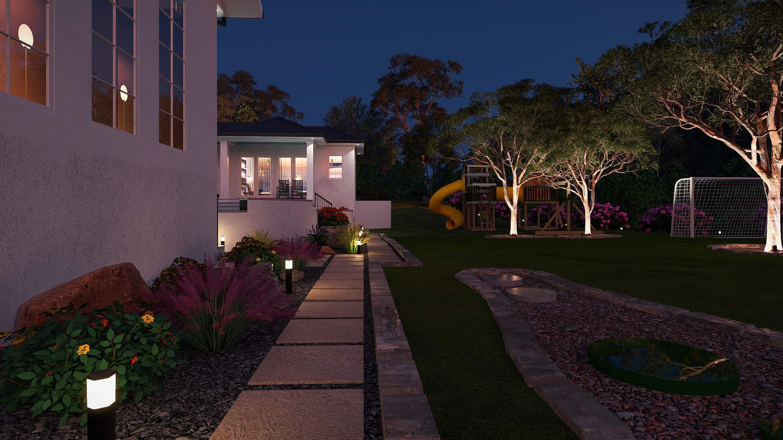 3D Design Render, San Antonio TX by Hole In One Lawns, LLC