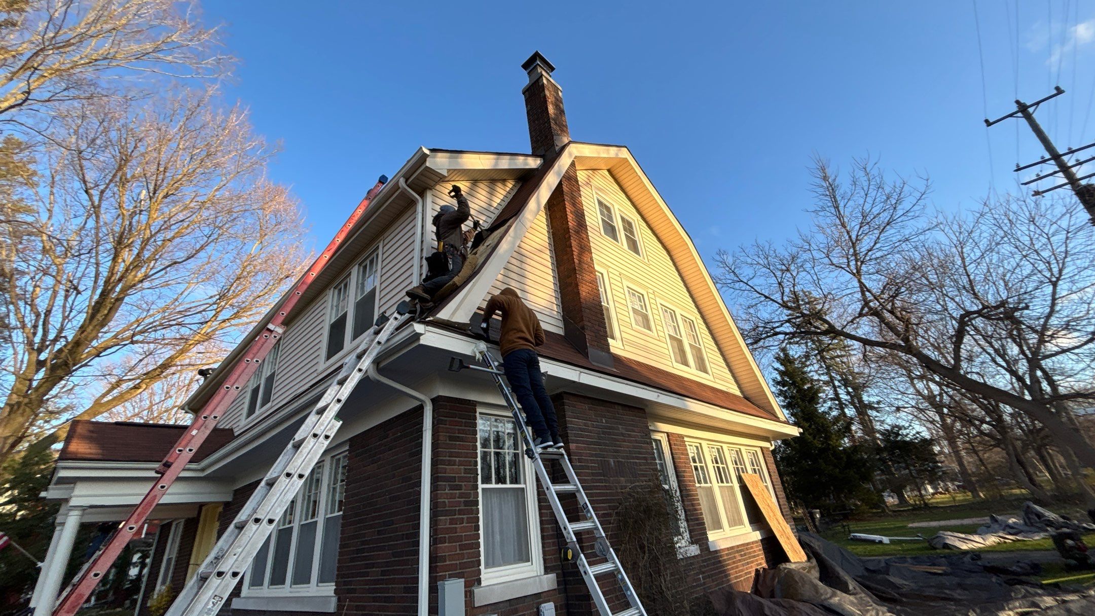 Roof Replacement using Owens Corning Summer Harvest by 180 Contractors